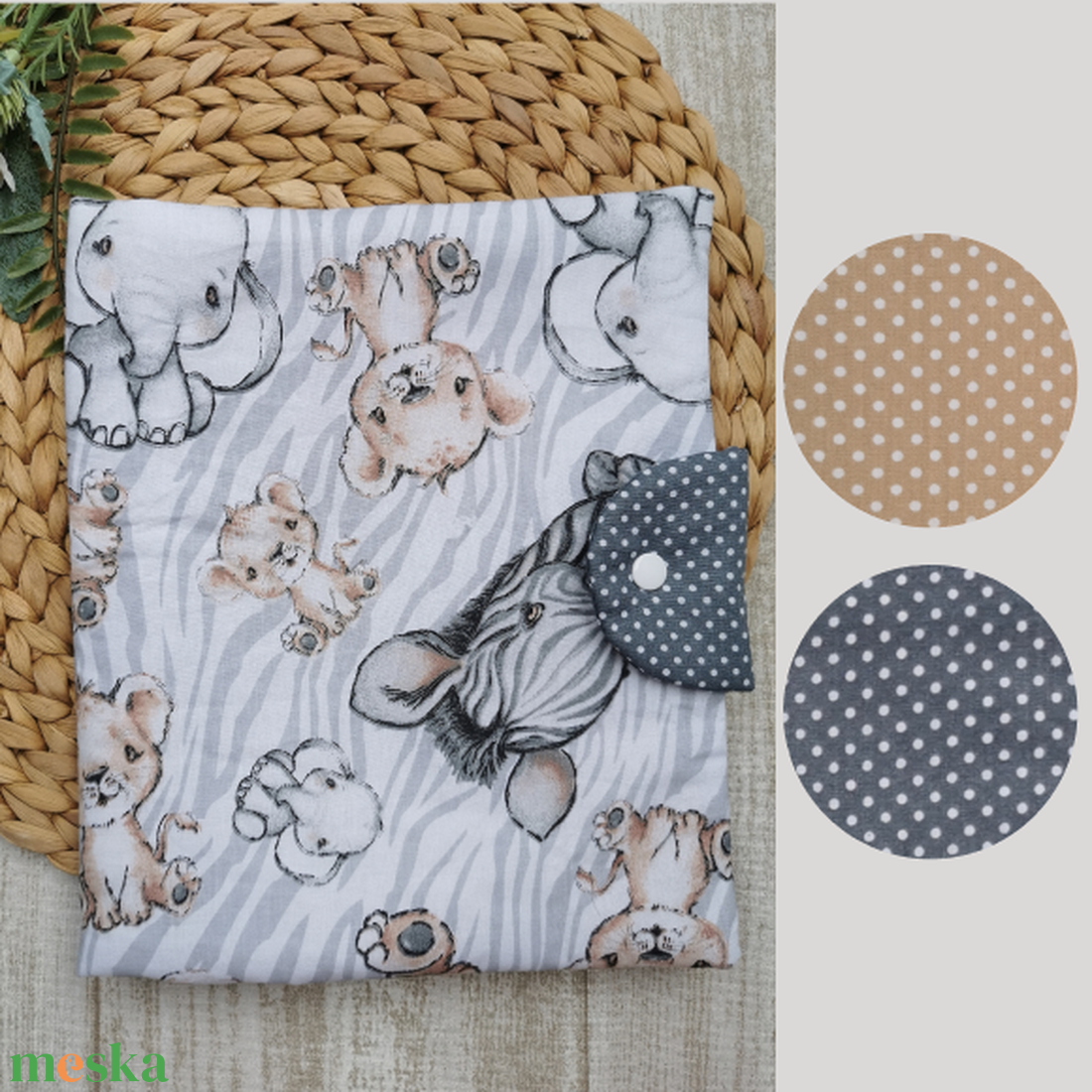 Utazó pelenkatartó táska Bébi állatos UNISEX szürke pöttyös belsővel - táska & tok - pelenkatáska - pelenkatartó tok - Meska.hu Utazó pelenkatartó táska Bébi állatos UNISEX szürke pöttyös belsővel - táska & tok - pelenkatáska - pelenkatartó tok - Meska.hu