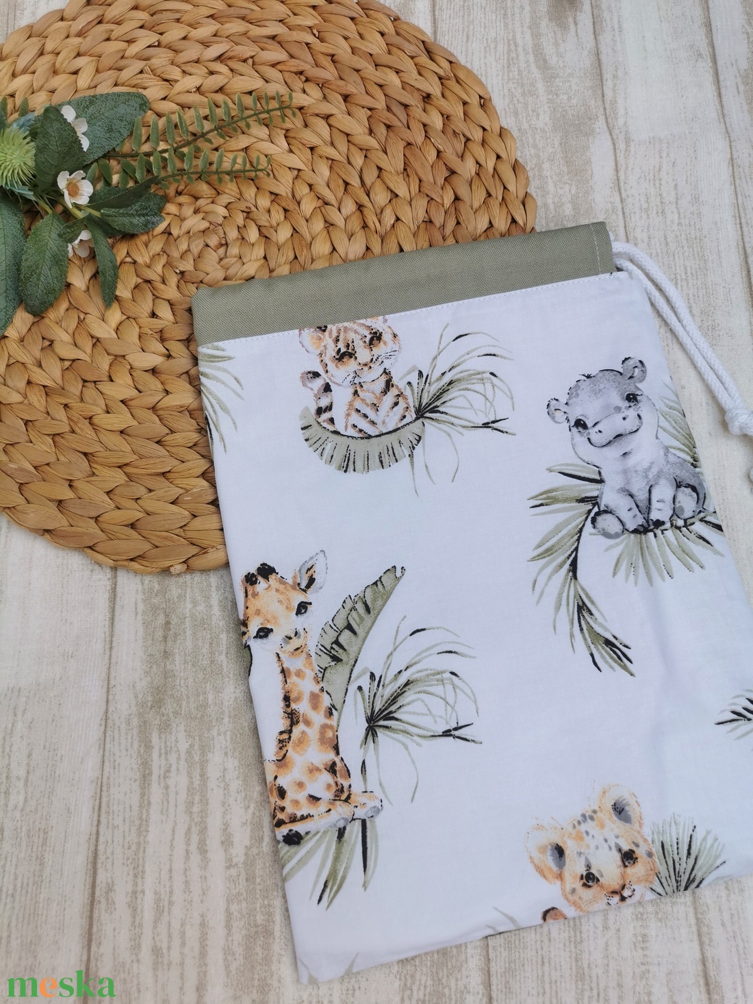 Ovis tisztasági zsák - kölyök vadállatos- zsálya - játék & sport - ovis felszerelés - tisztasági csomag - Meska.hu