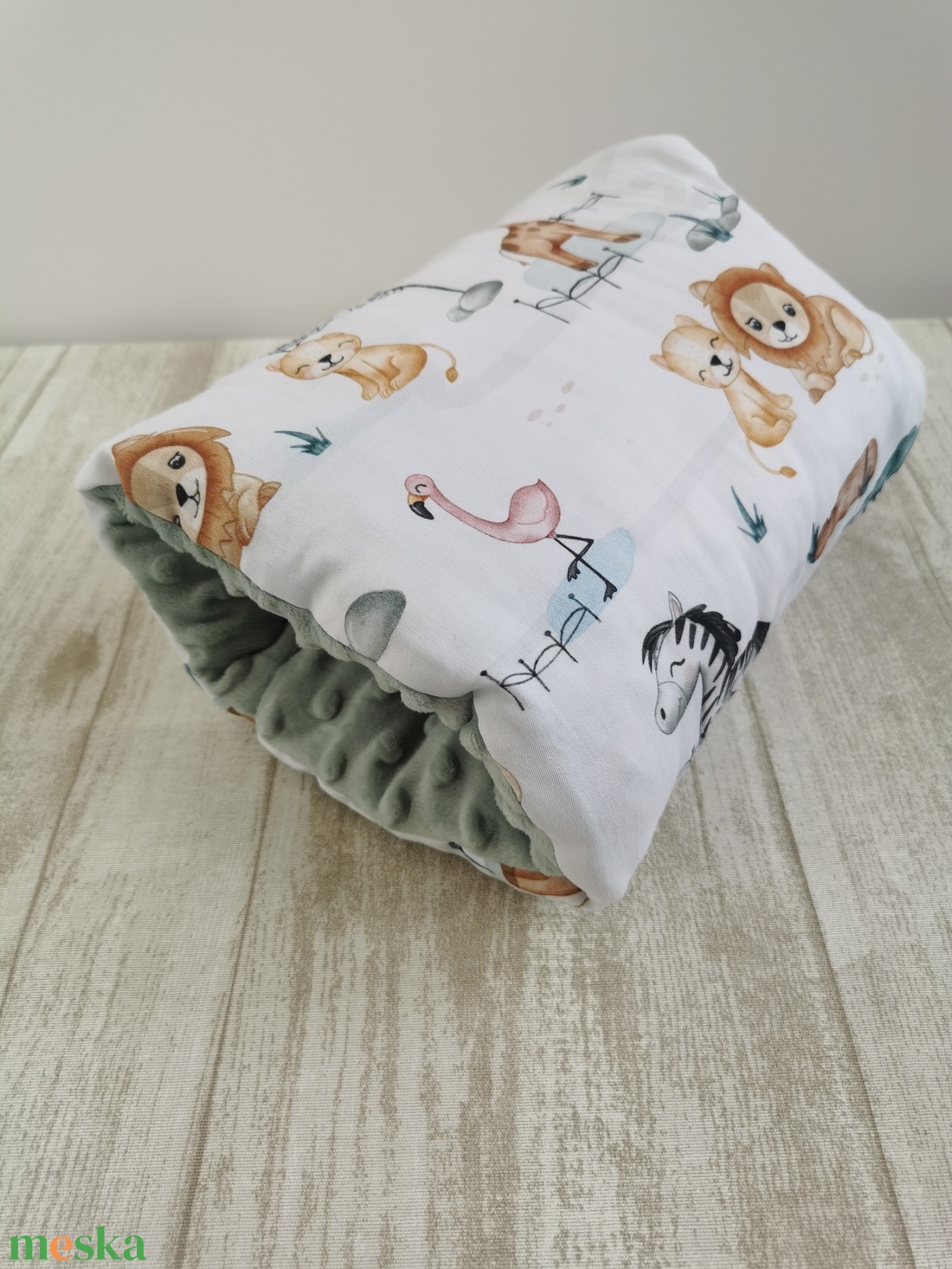 Karpárna állatkert -Zsálya minkyvel - UNISEX - baba - mama - szoptatási, etetési kellékek - szoptatós párna, kismama párna - Meska.hu