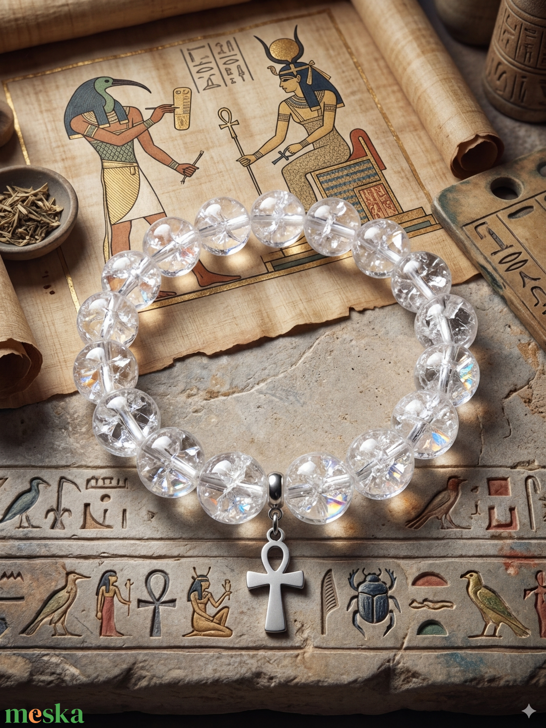 Roppantott hegyikristály  - otthon & életmód - dekoráció - spiritualitás - ásványok - Meska.hu