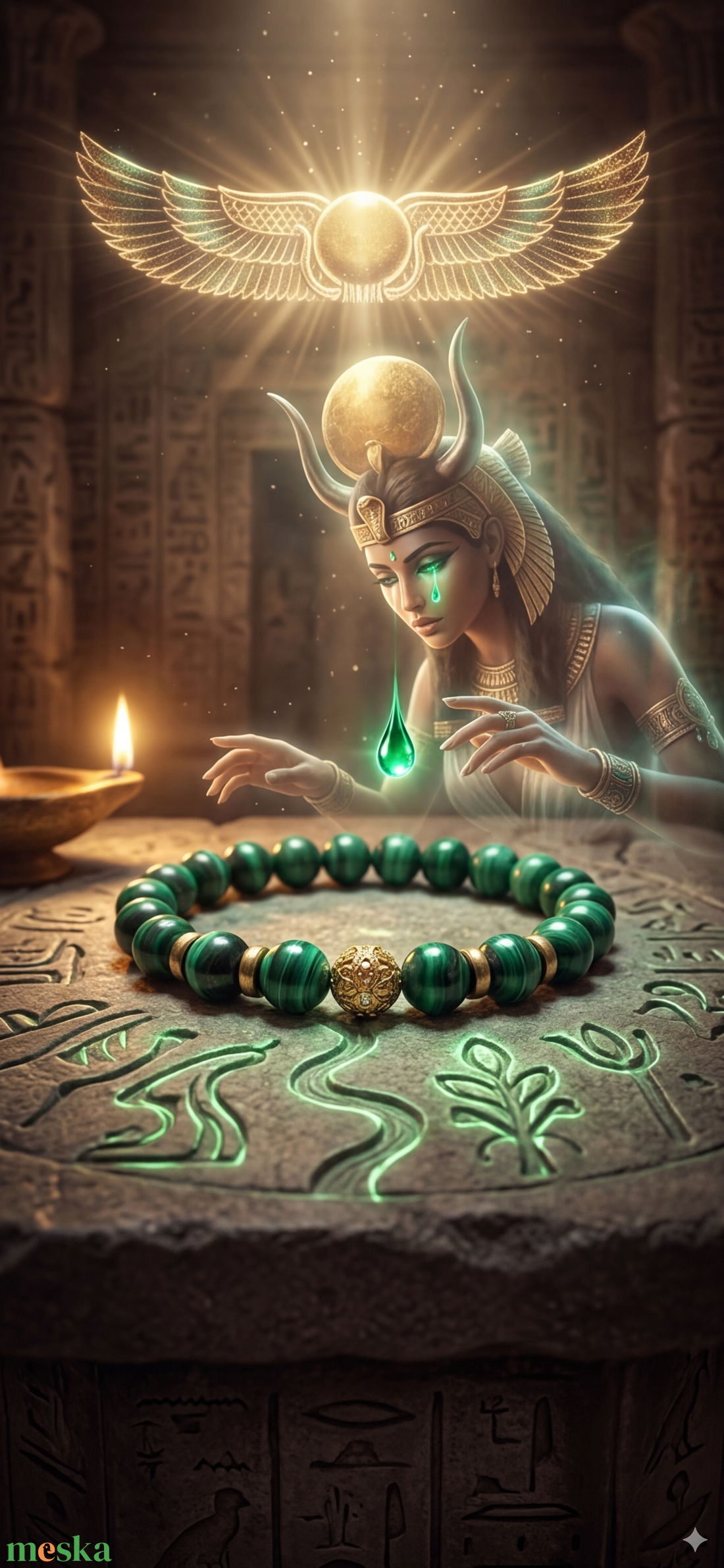 Malachit  - otthon & életmód - dekoráció - spiritualitás - ásványok - Meska.hu