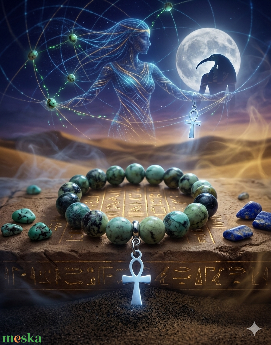 Afrikai türkiz  - otthon & életmód - dekoráció - spiritualitás - ásványok - Meska.hu