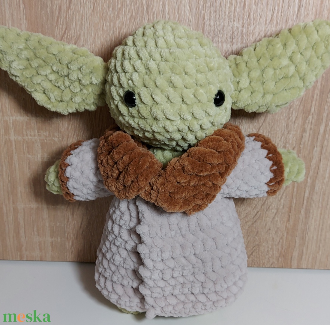 Horgolt Plüss Baby Yoda - Grogu - játék & sport - plüssállat & játékfigura - más figura - Meska.hu Horgolt Plüss Baby Yoda - Grogu - játék & sport - plüssállat & játékfigura - más figura - Meska.hu