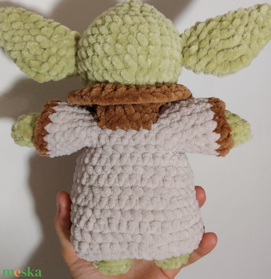 Horgolt Plüss Baby Yoda - Grogu - játék & sport - plüssállat & játékfigura - más figura - Meska.hu Horgolt Plüss Baby Yoda - Grogu - játék & sport - plüssállat & játékfigura - más figura - Meska.hu