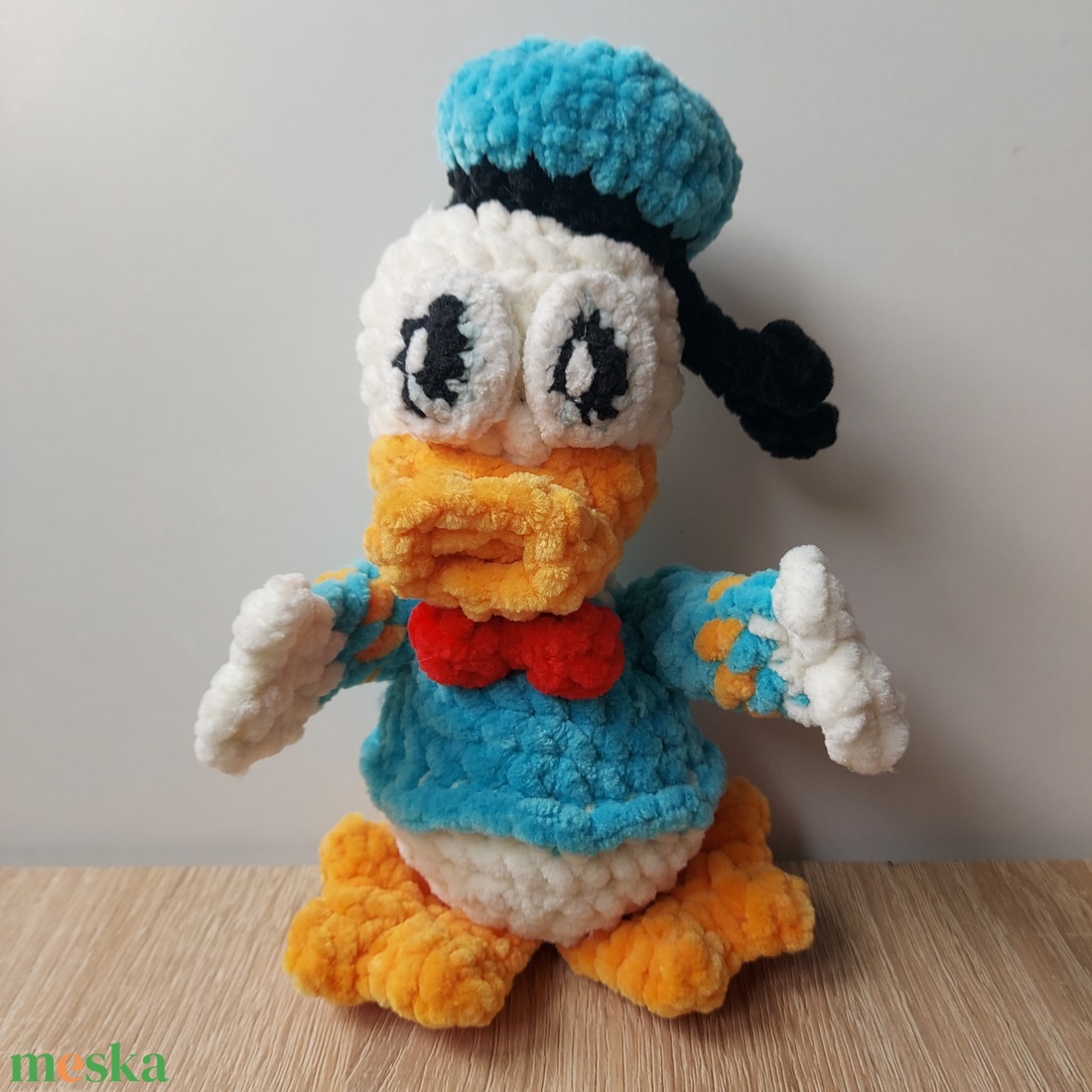 Horgolt plüss Donald Kacsa - Mese Figura- Amigurumi - játék & sport - plüssállat & játékfigura - más figura - Meska.hu Horgolt plüss Donald Kacsa - Mese Figura- Amigurumi - játék & sport - plüssállat & játékfigura - más figura - Meska.hu