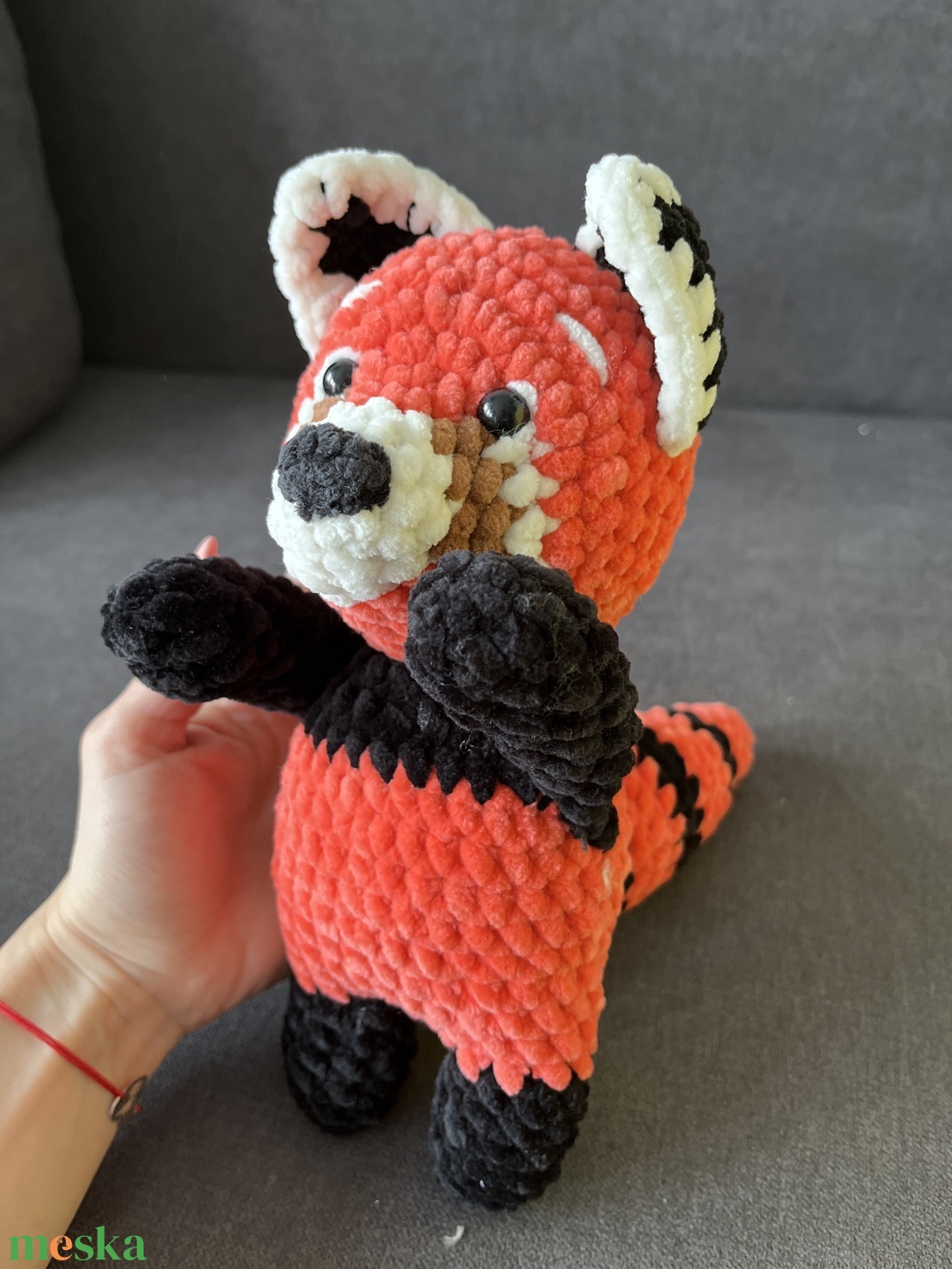 Horgolt Plüss Vörös Panda - Maci - Jaték - játék & sport - plüssállat & játékfigura - maci - Meska.hu Horgolt Plüss Vörös Panda - Maci - Jaték - játék & sport - plüssállat & játékfigura - maci - Meska.hu