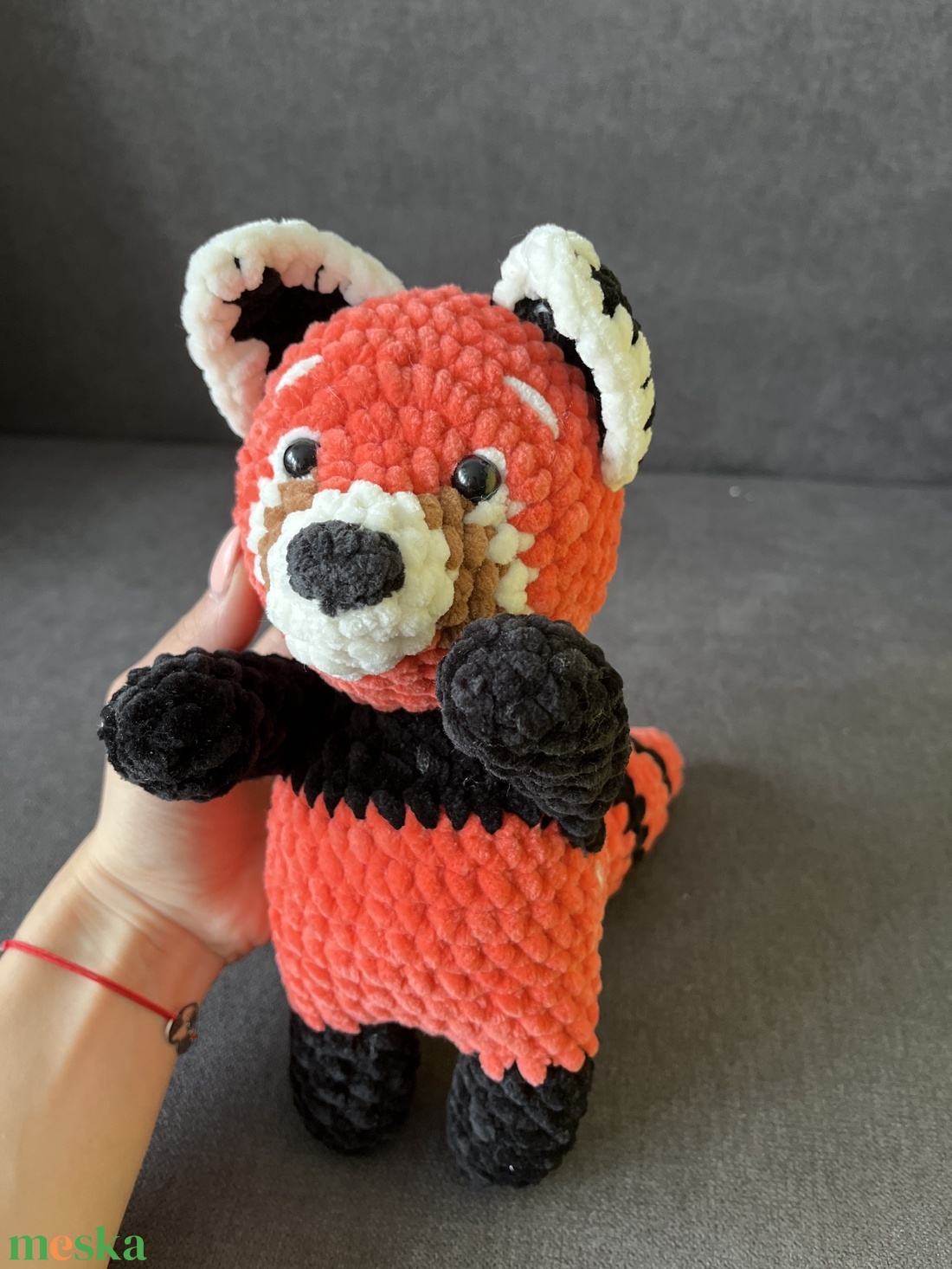 Horgolt Plüss Vörös Panda - Maci - Jaték - játék & sport - plüssállat & játékfigura - maci - Meska.hu Horgolt Plüss Vörös Panda - Maci - Jaték - játék & sport - plüssállat & játékfigura - maci - Meska.hu