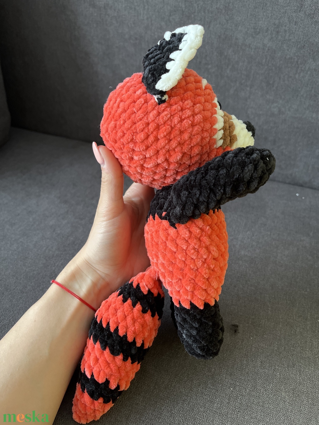 Horgolt Plüss Vörös Panda - Maci - Jaték - játék & sport - plüssállat & játékfigura - maci - Meska.hu Horgolt Plüss Vörös Panda - Maci - Jaték - játék & sport - plüssállat & játékfigura - maci - Meska.hu