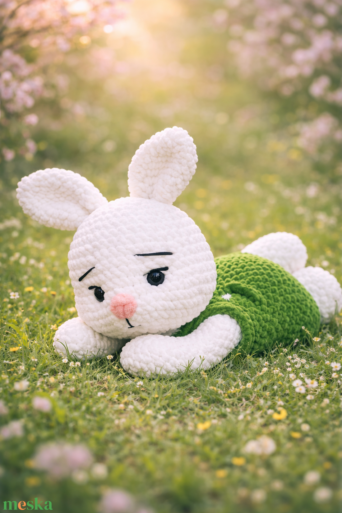 Kertésznyuszi - baba - mama - baba játékok - szundikendő, alvóka - Meska.hu