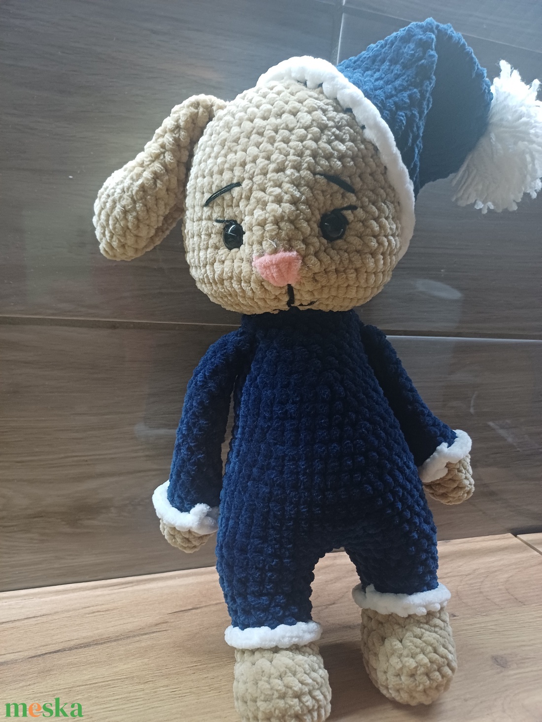 Pizsis nyuszi - baba - mama - baba játékok - szundikendő, alvóka - Meska.hu