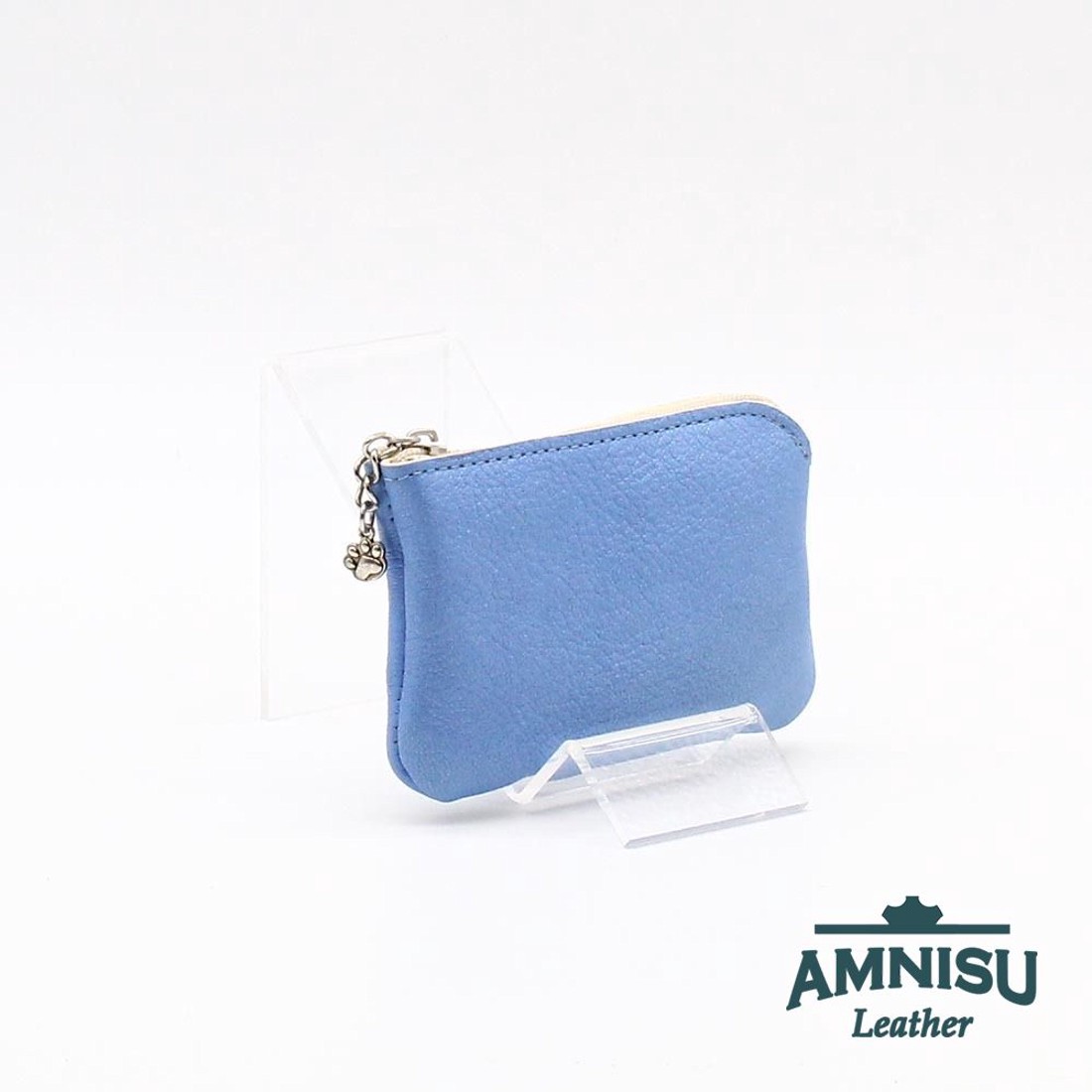 Világoskék egy cipzáras kulcstartó A6011 - táska & tok - kulcstartó & táskadísz - kulcstartó - Meska.hu