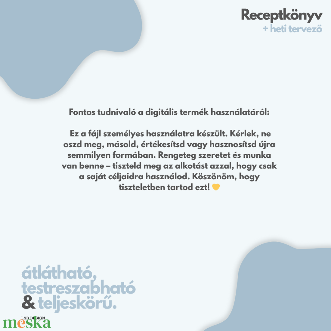 Receptkönyv + heti tervező - Google Sheets - művészet - grafika & illusztráció - digitális - Meska.hu Receptkönyv + heti tervező - Google Sheets - művészet - grafika & illusztráció - digitális - Meska.hu