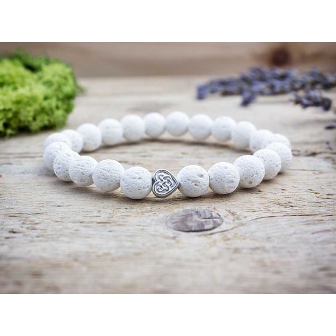 Átfogó szeretet korall ásvány karkötő - ékszer - karkötő - ásványkarkötő - Meska.hu