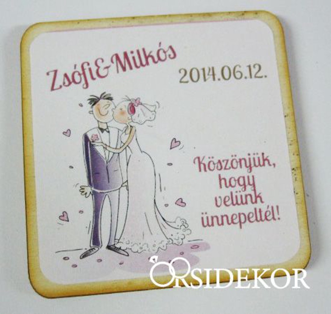 Köszönetajándék esküvői fényképes hűtőmágnes, 5x5cm - esküvő - emlék & ajándék - köszönőajándék - Meska.hu Köszönetajándék esküvői fényképes hűtőmágnes, 5x5cm - esküvő - emlék & ajándék - köszönőajándék - Meska.hu