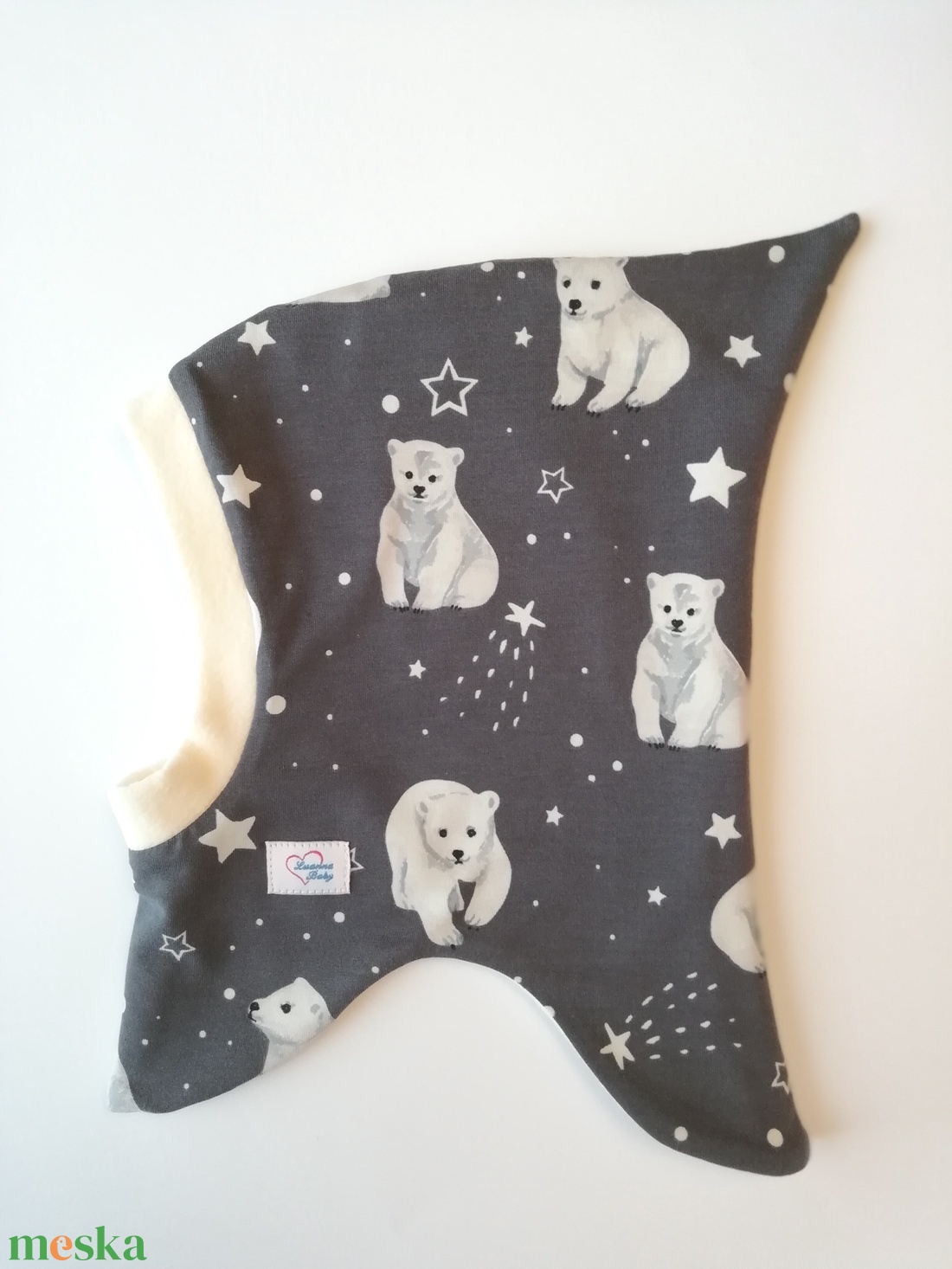 Űrhajós sapka, téli, jegesmedve - diy (csináld magad) - szolgáltatás - Meska.hu