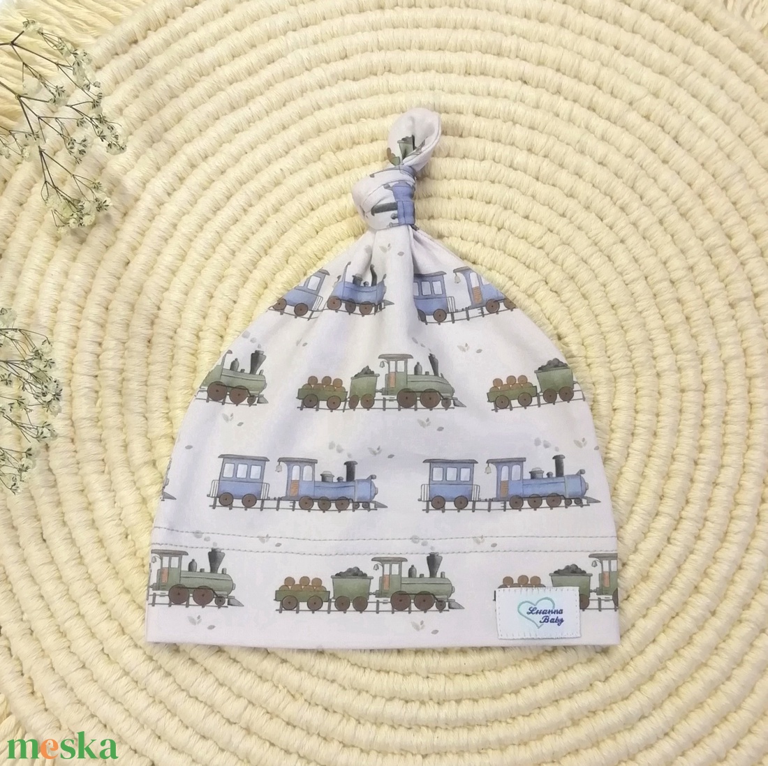 LuannaBaby baba sapka - vonatos - ruha & divat - babaruha & gyerekruha - babasapka - Meska.hu LuannaBaby baba sapka - vonatos - ruha & divat - babaruha & gyerekruha - babasapka - Meska.hu