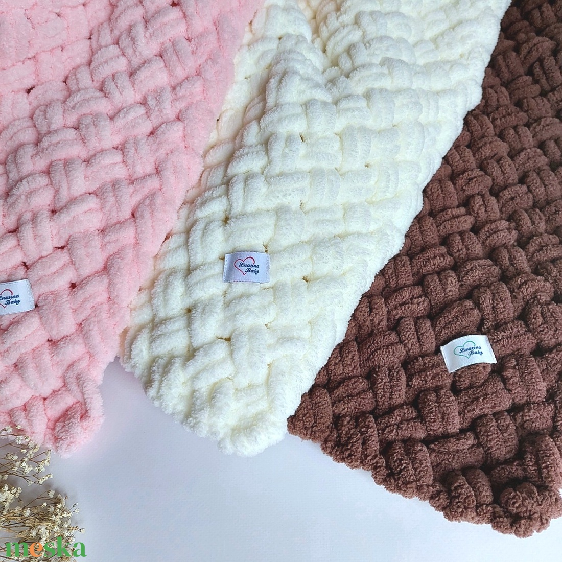 Pihe-puha hurkolt meleg babatakaró, LuannaBaby  - otthon & életmód - babaszoba, gyerekszoba - babatakaró, gyerek pléd - Meska.hu
