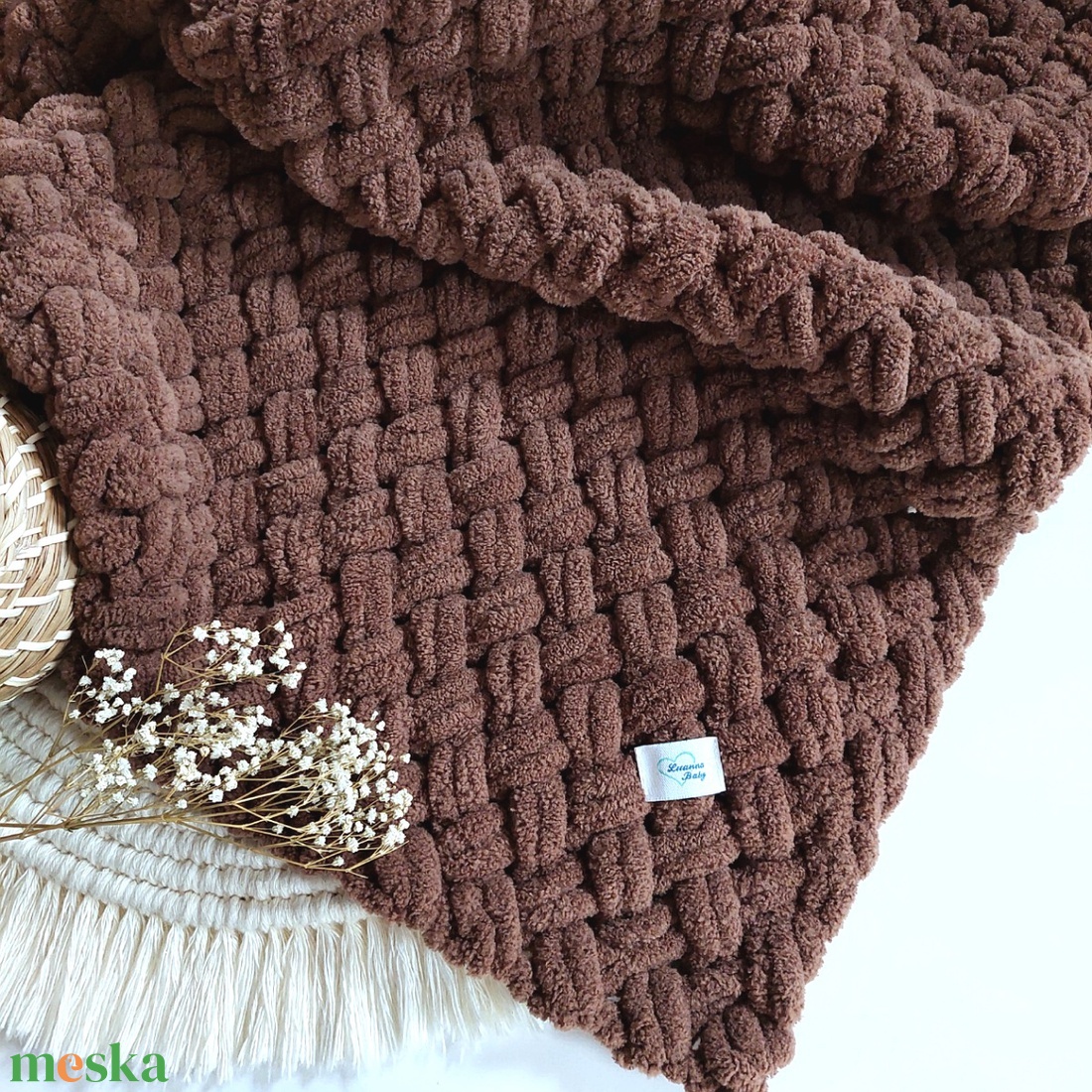 Pihe-puha hurkolt meleg babatakaró, LuannaBaby  - otthon & életmód - babaszoba, gyerekszoba - babatakaró, gyerek pléd - Meska.hu