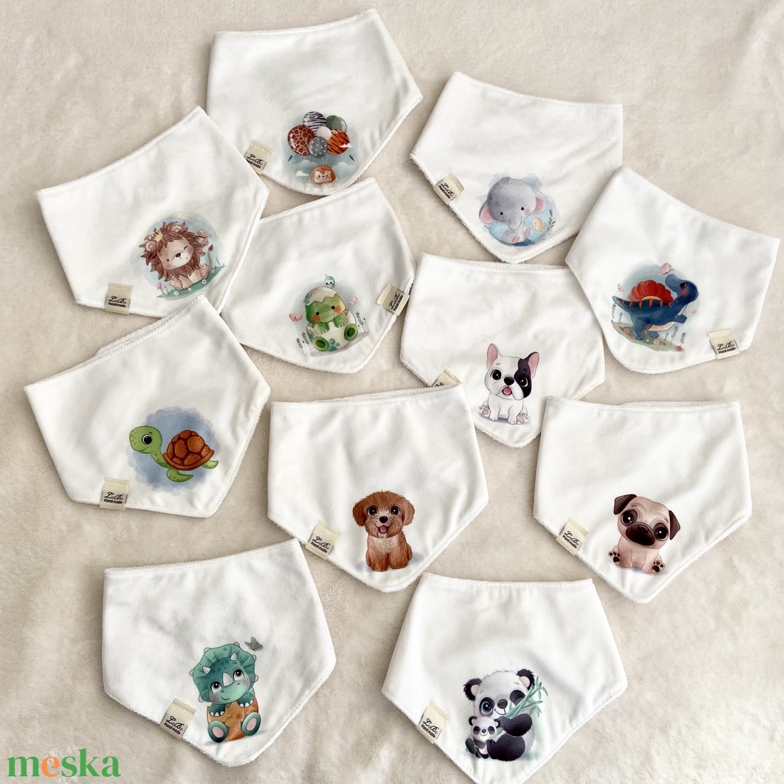 Nyálkendő (vízhatlan) - ruha & divat - babaruha & gyerekruha - előke & nyálkendő - Meska.hu