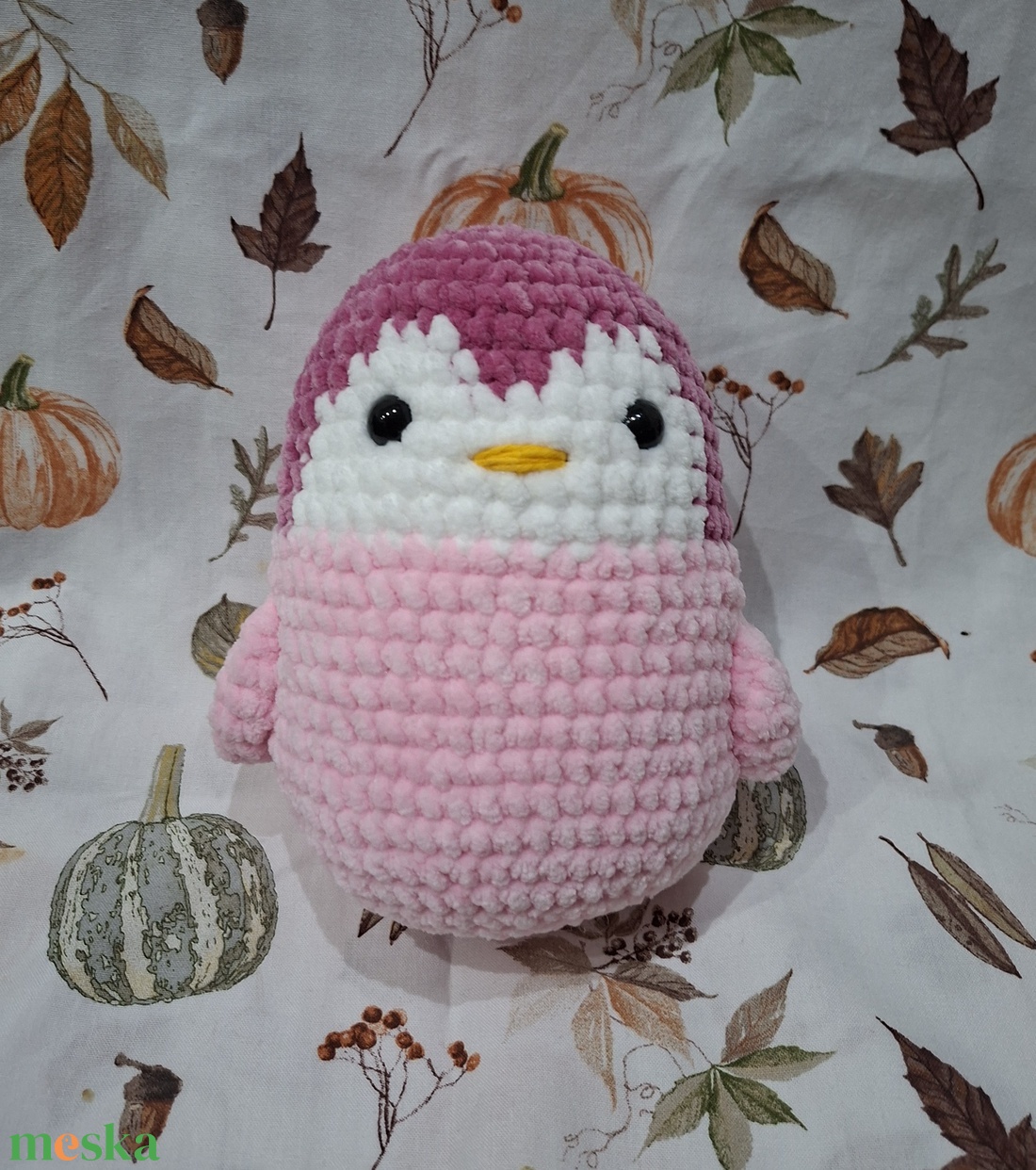 Horgolt kis pingvin - játék & sport - plüssállat & játékfigura - más figura - Meska.hu