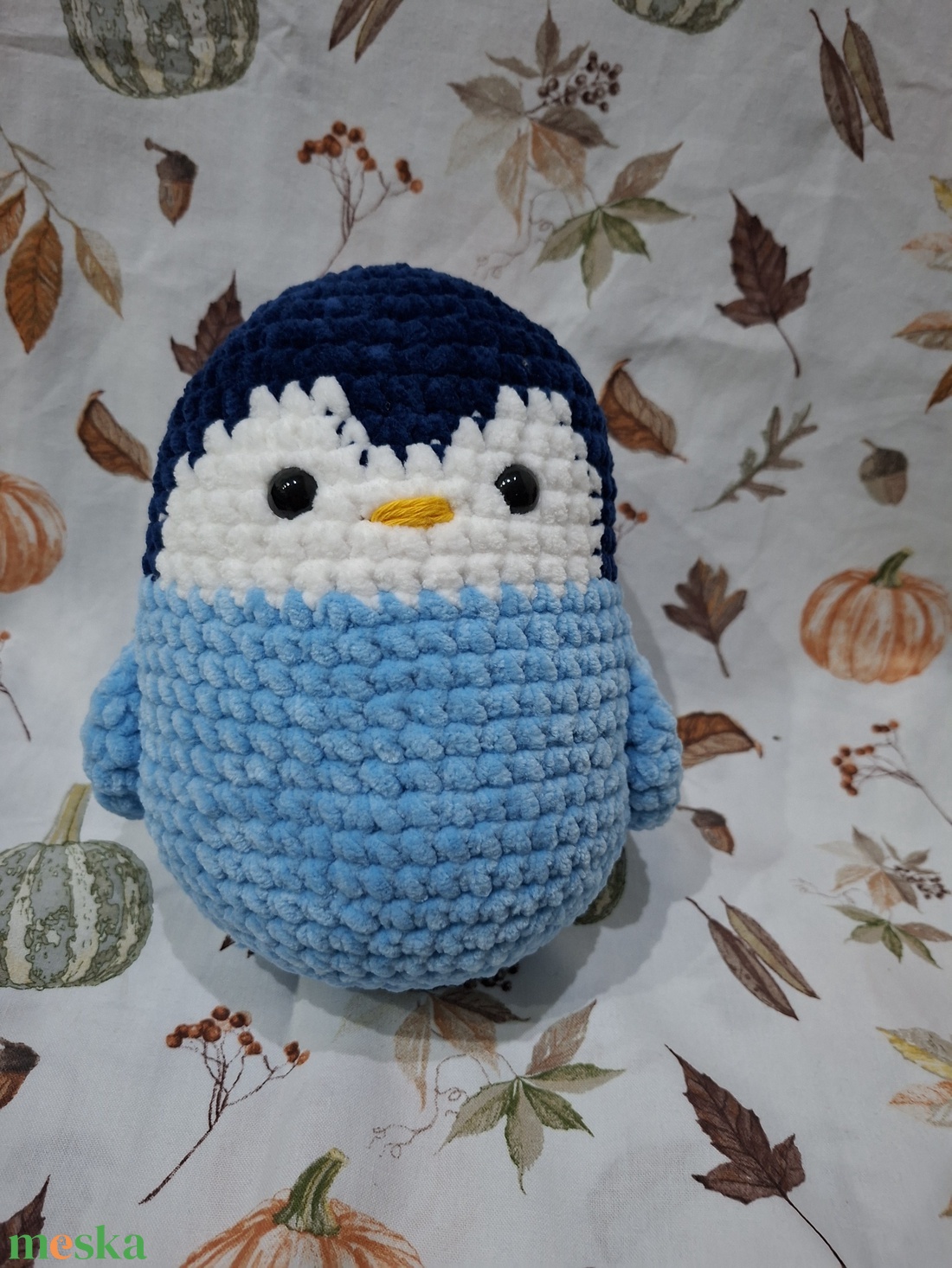 Horgolt pingvin - játék & sport - plüssállat & játékfigura - más figura - Meska.hu