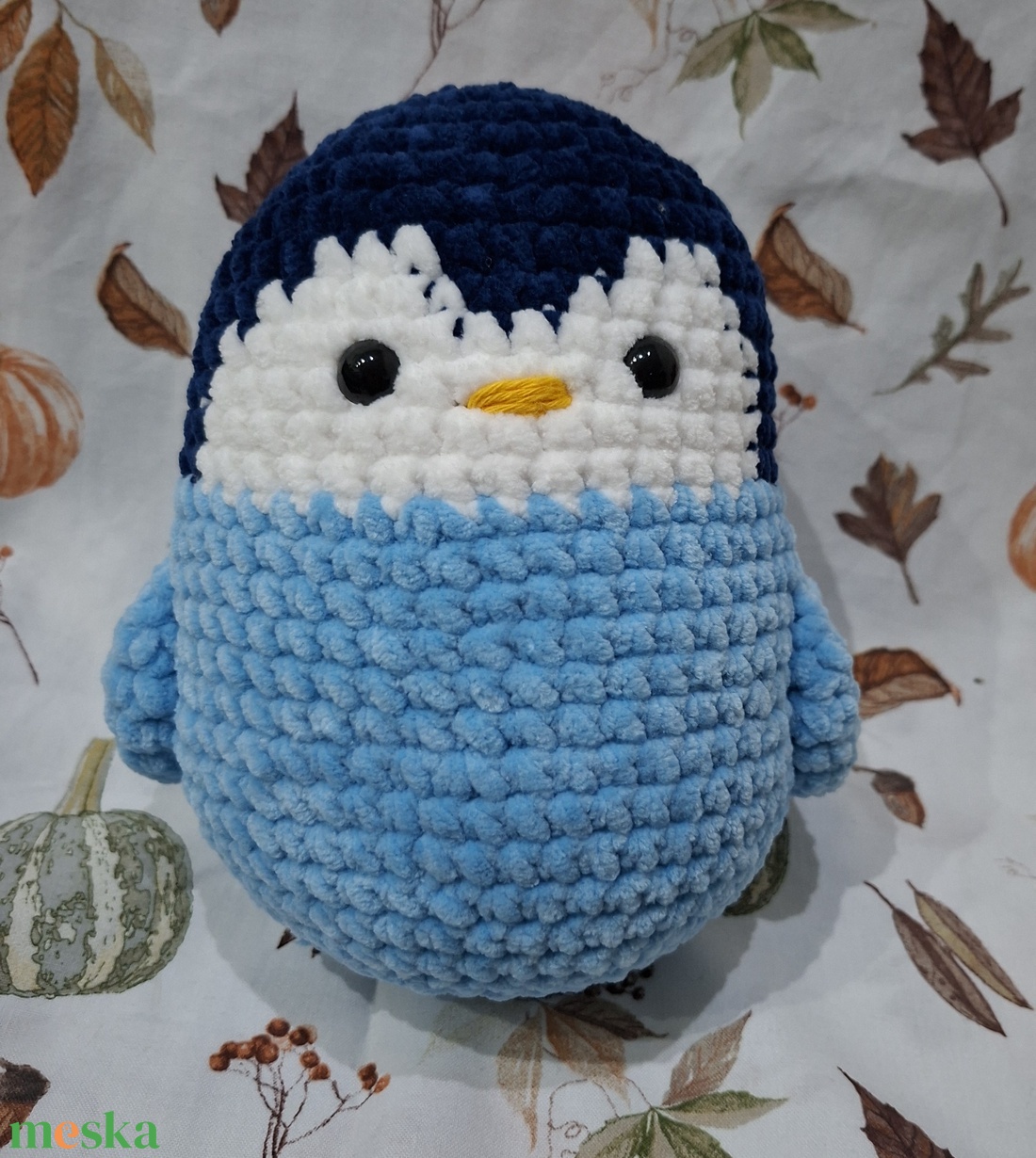 Horgolt pingvin - játék & sport - plüssállat & játékfigura - más figura - Meska.hu