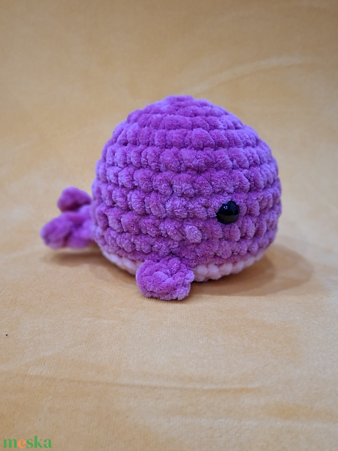 Bella a bálna - játék & sport - plüssállat & játékfigura - delfin, bálna - Meska.hu