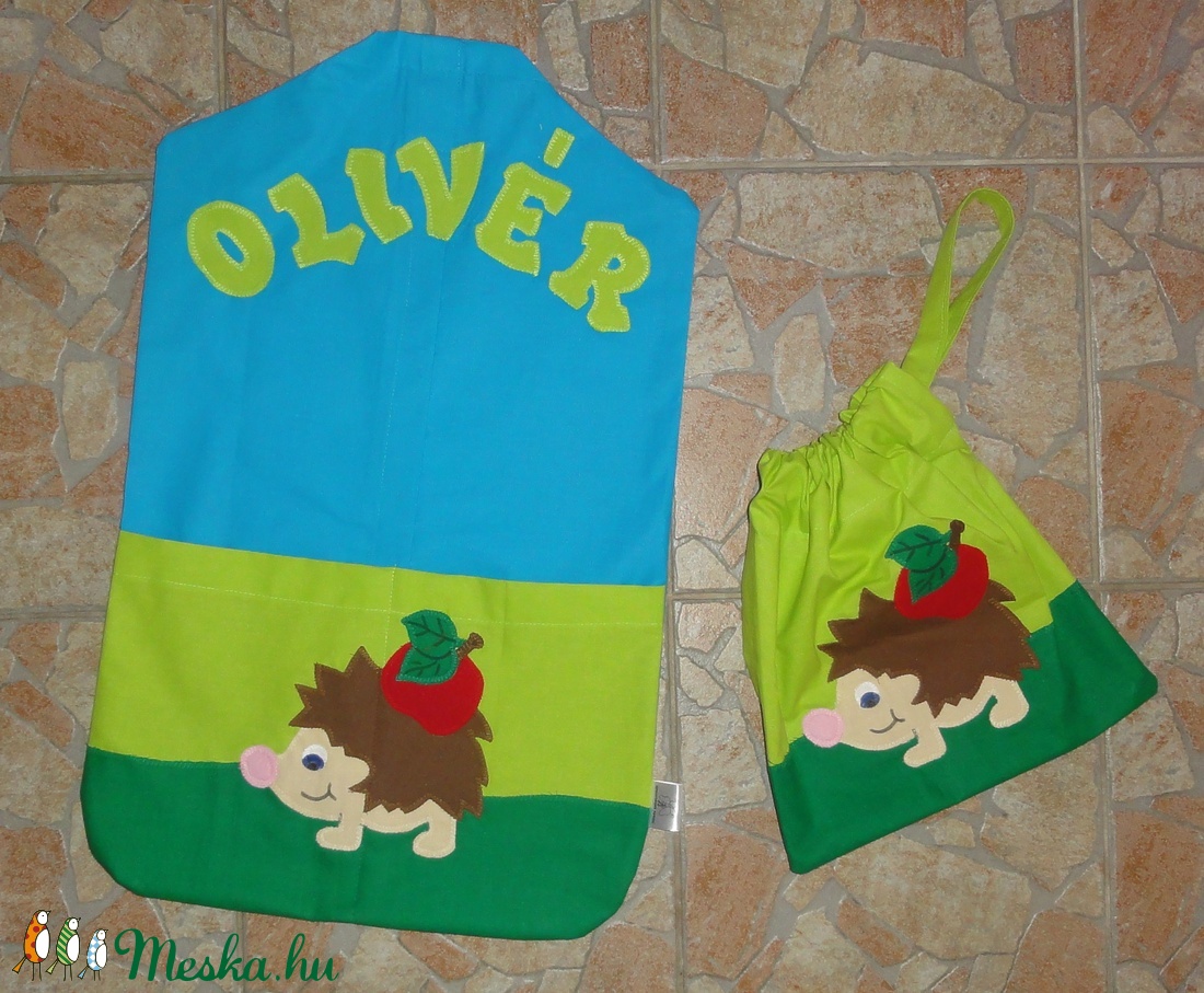 Óvodai (ovis) zsák szett ovis jellel, 6 betűs névvel - játék & sport - ovis zsák & ovis szett - óvodai szett - Meska.hu Óvodai (ovis) zsák szett ovis jellel, 6 betűs névvel - játék & sport - ovis zsák & ovis szett - óvodai szett - Meska.hu