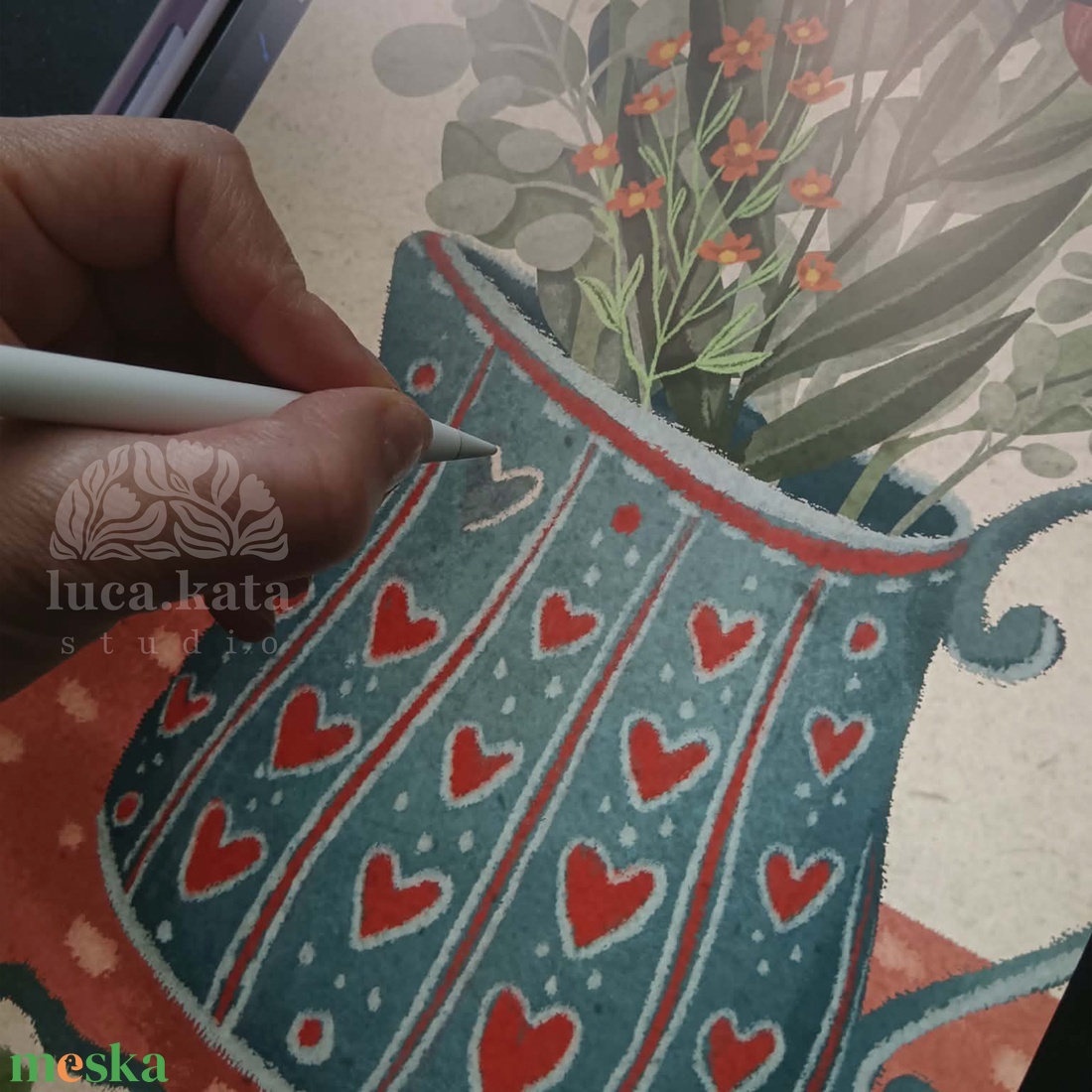 ,,Virágok tánca ( világos háttér) személyre szóló 3 db-os illusztrációs kollekció, babaköszöntő, keresztelő ajándék - baba - mama - babaszoba dekoráció - babaszoba kép - Meska.hu