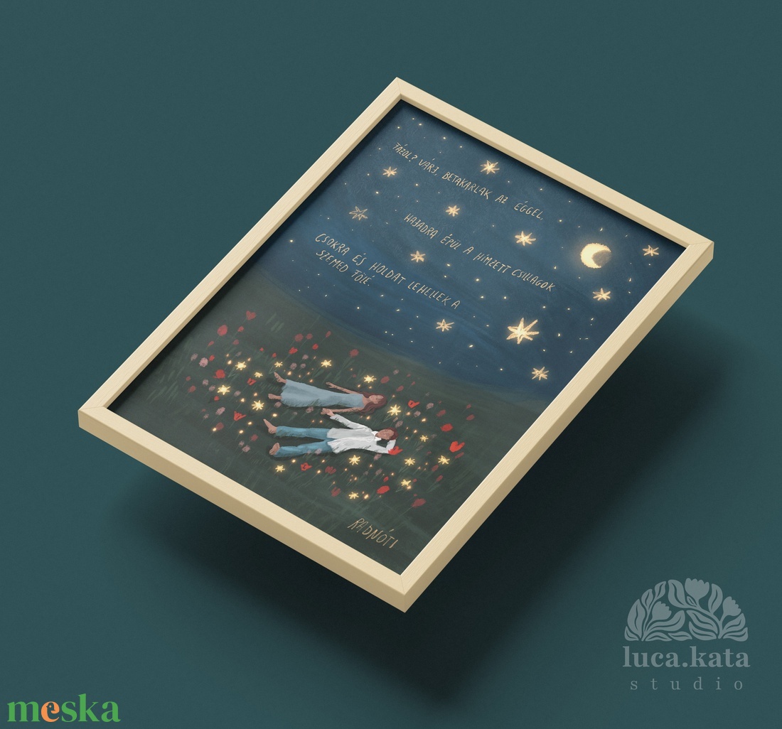 Illusztráció - Radnóti idézettel  - művészet - grafika & illusztráció - digitális - Meska.hu