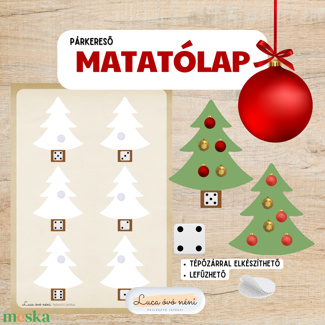 Párkereső matatólap (nyomtatható pdf) - karácsonyi gömbszámoló - játék & sport - készségfejlesztő és logikai játék - oktató játékok - Meska.hu Párkereső matatólap (nyomtatható pdf) - karácsonyi gömbszámoló - játék & sport - készségfejlesztő és logikai játék - oktató játékok - Meska.hu