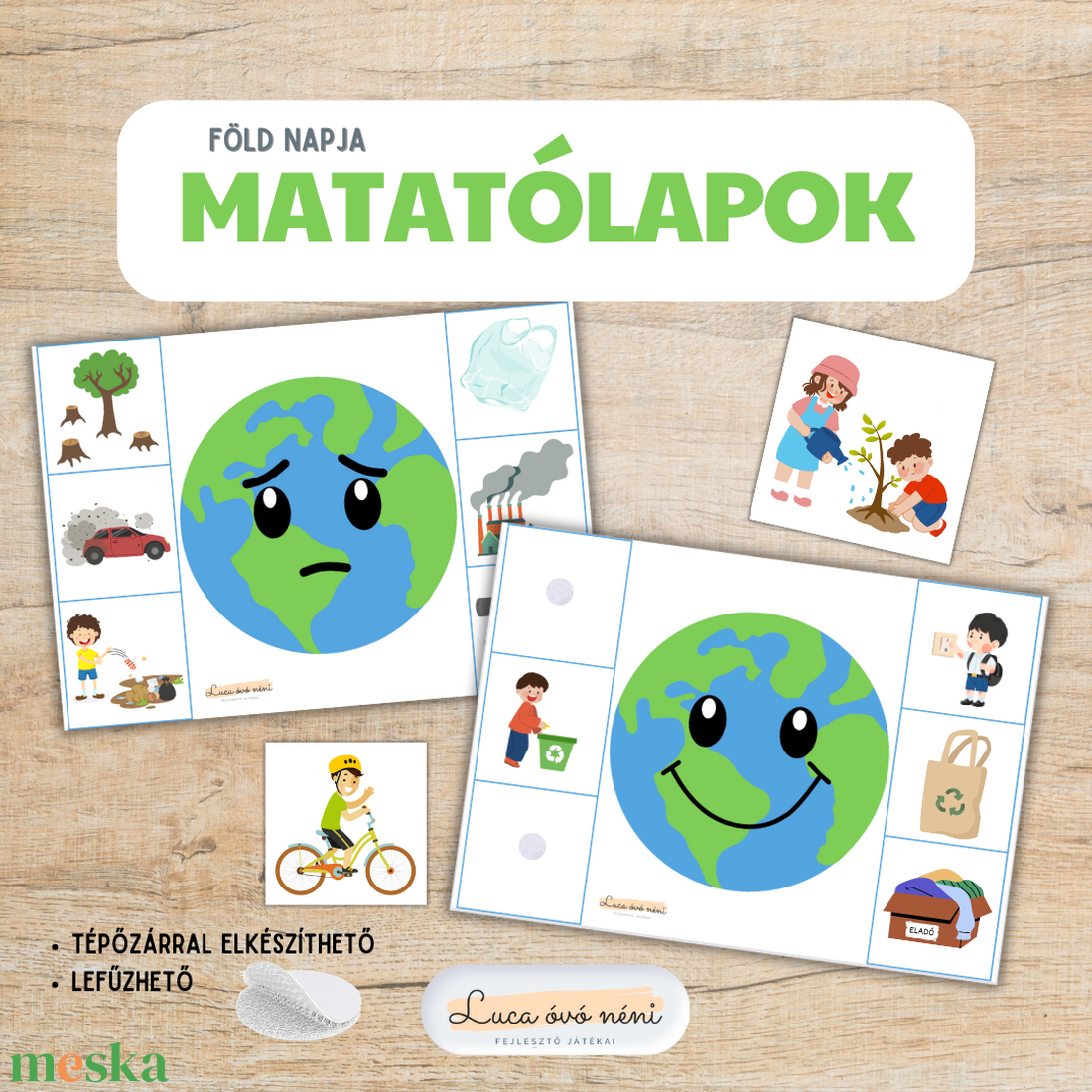 Matatólap a Föld napjára(nyomtatható pdf) - játék & sport - készségfejlesztő és logikai játék - oktató játékok - Meska.hu Matatólap a Föld napjára(nyomtatható pdf) - játék & sport - készségfejlesztő és logikai játék - oktató játékok - Meska.hu