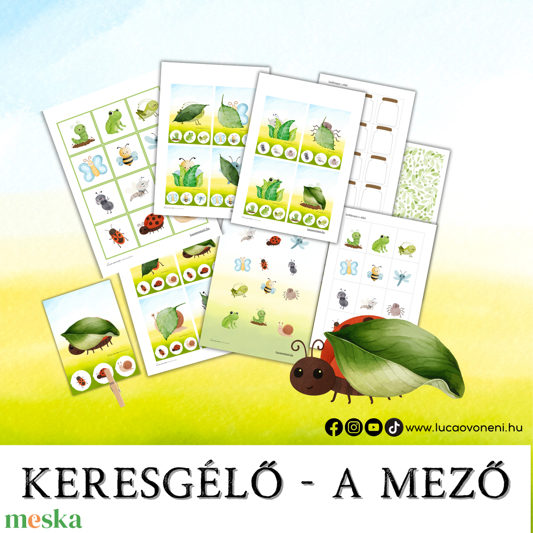 Méhecskés fejlesztő játékok (pdf) - játék & sport - készségfejlesztő és logikai játék - oktató játékok - Meska.hu Méhecskés fejlesztő játékok (pdf) - játék & sport - készségfejlesztő és logikai játék - oktató játékok - Meska.hu