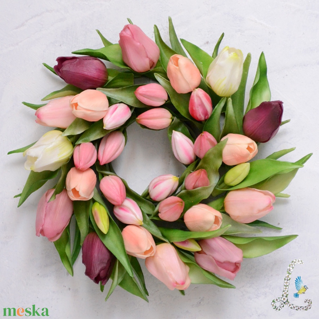 Bohém tulipánkoszorú - otthon & életmód - dekoráció - ajtó- és ablak dekoráció - ajtódísz & kopogtató - Meska.hu Bohém tulipánkoszorú - otthon & életmód - dekoráció - ajtó- és ablak dekoráció - ajtódísz & kopogtató - Meska.hu