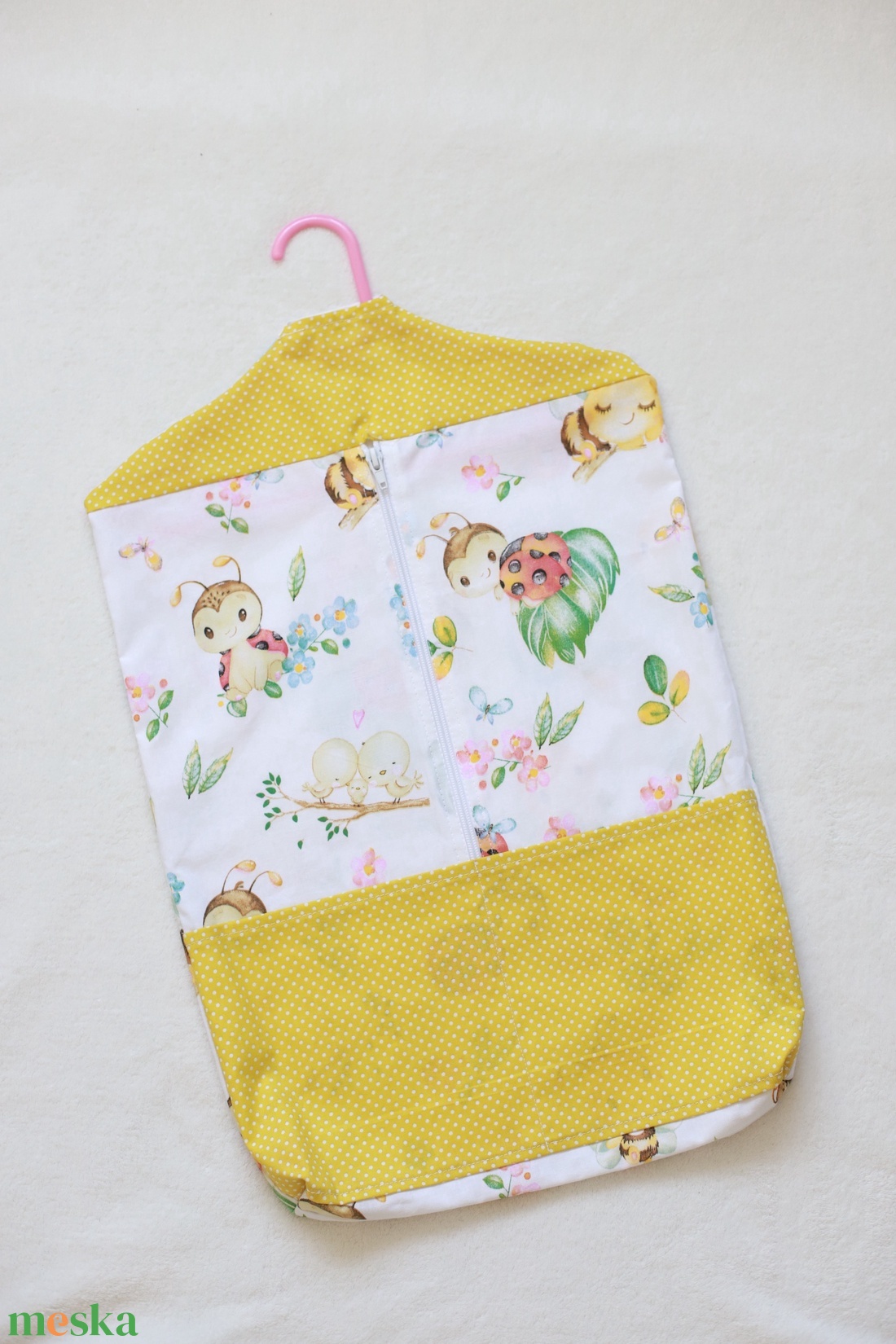 Katicás ovis zsák kislányoknak - játék & sport - ovis felszerelés - ovis zsák - Meska.hu