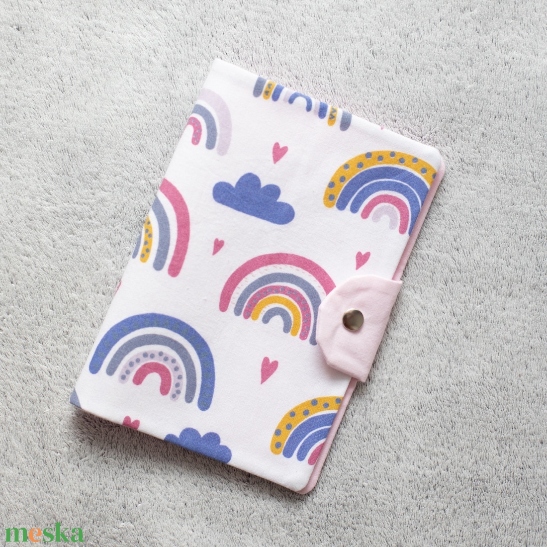 Szivárványos egészségügyi kiskönyv borító - otthon & életmód - papír, írószer - egészségügyi kiskönyv borító - Meska.hu