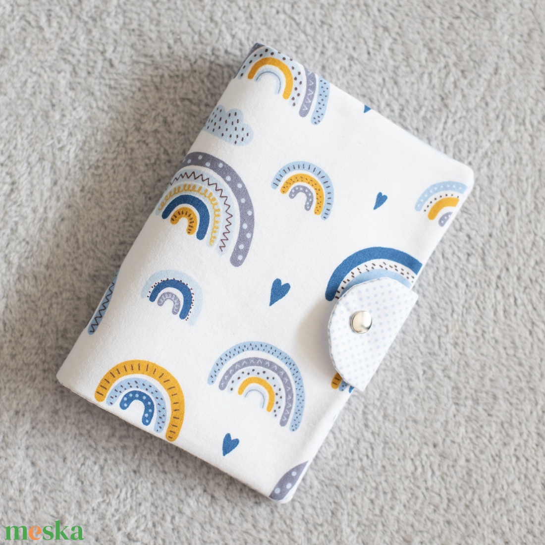 Szivárványos egészségügyi kiskönyv borító - otthon & életmód - papír, írószer - egészségügyi kiskönyv borító - Meska.hu