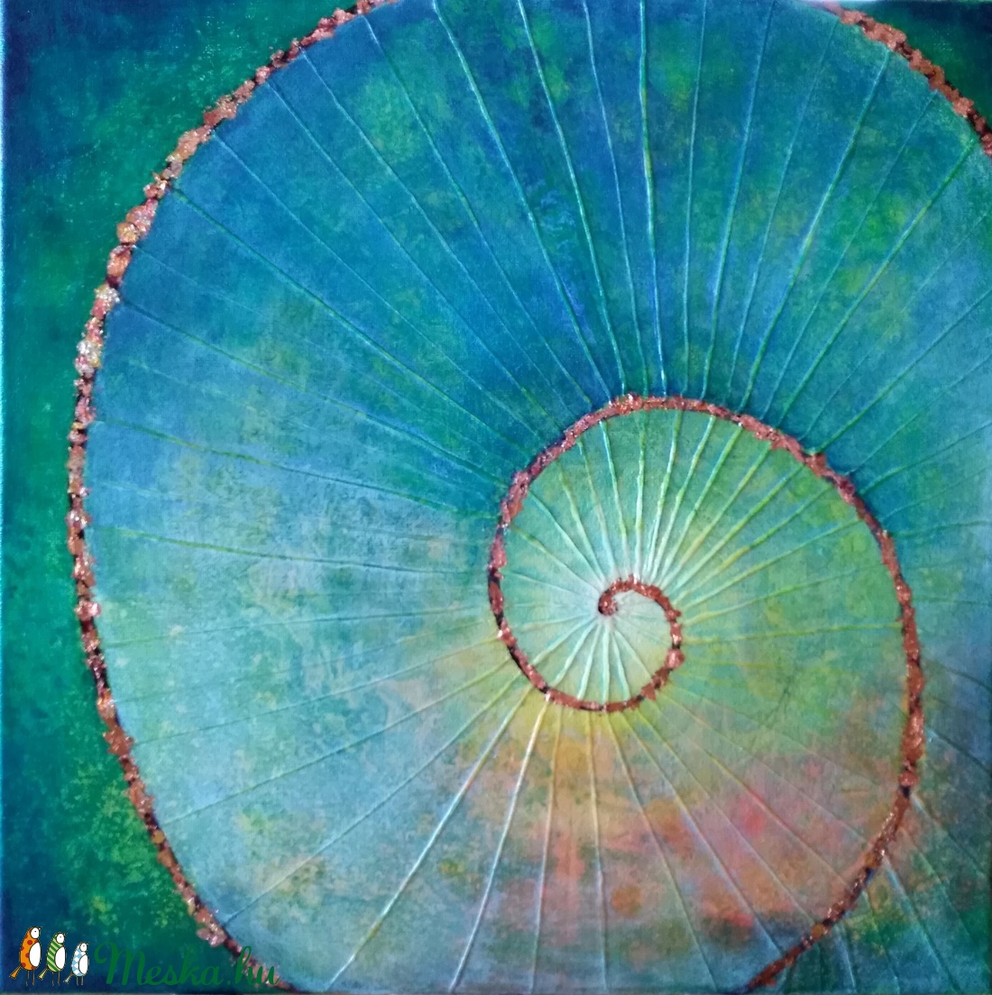 Fantázia - Akril festmény - művészet - festmény - akril - Meska.hu