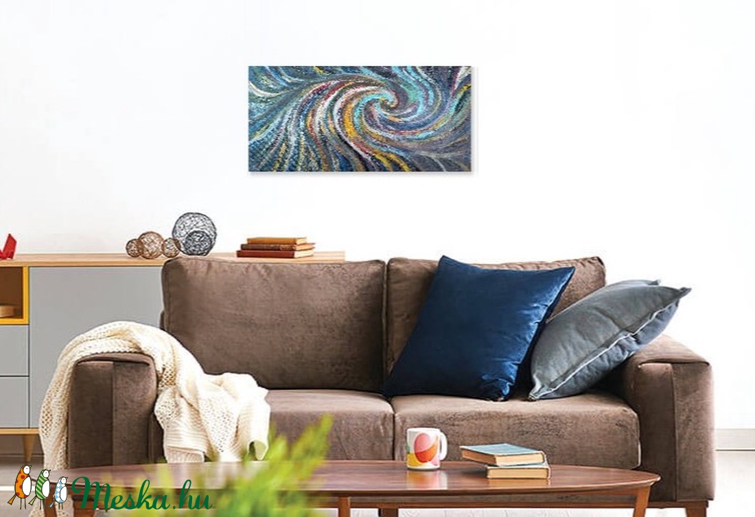 Örvény - Akril festmény - művészet - festmény - akril - Meska.hu
