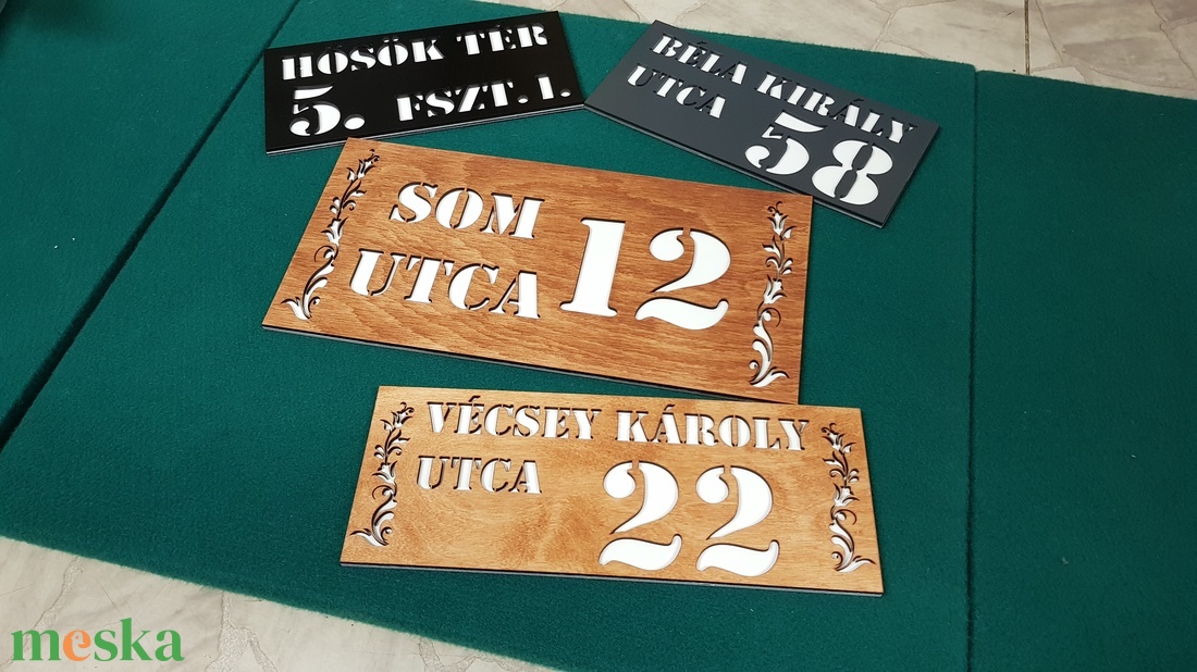 Házszámtábla - otthon & életmód - ház & kert - házszám - Meska.hu Házszámtábla - otthon & életmód - ház & kert - házszám - Meska.hu