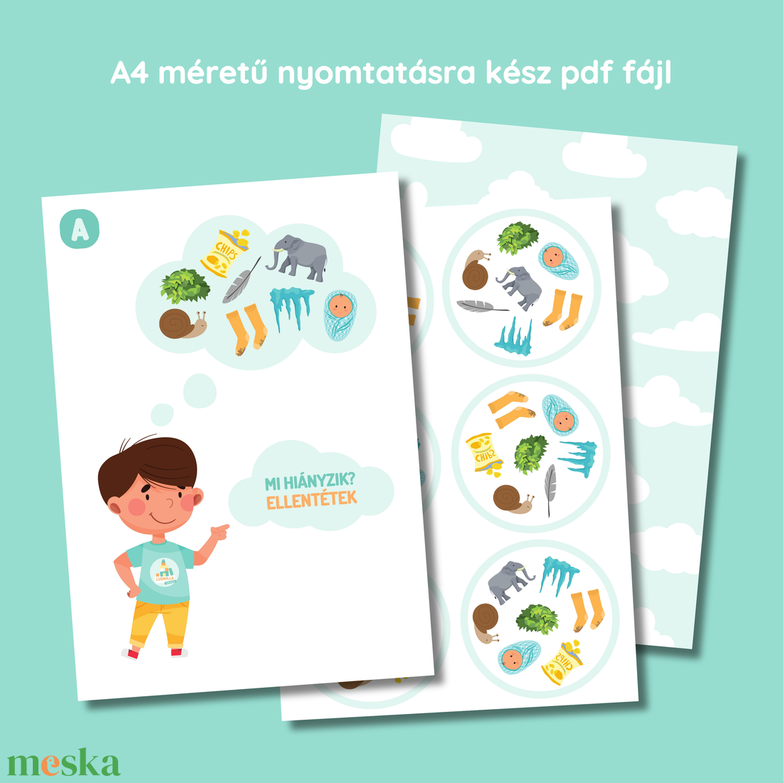 Mi hiányzik? - Ellentétek - játék & sport - készségfejlesztő és logikai játék - memória játékok - Meska.hu Mi hiányzik? - Ellentétek - játék & sport - készségfejlesztő és logikai játék - memória játékok - Meska.hu