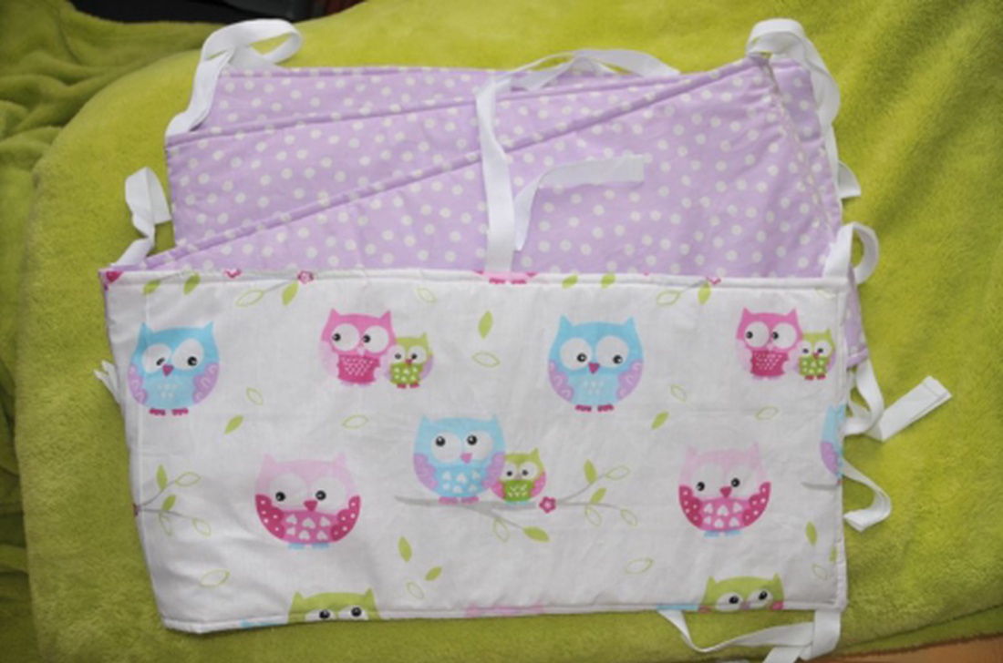 Baglyos hosszú rácsvédő kiságyba -  - Meska.hu