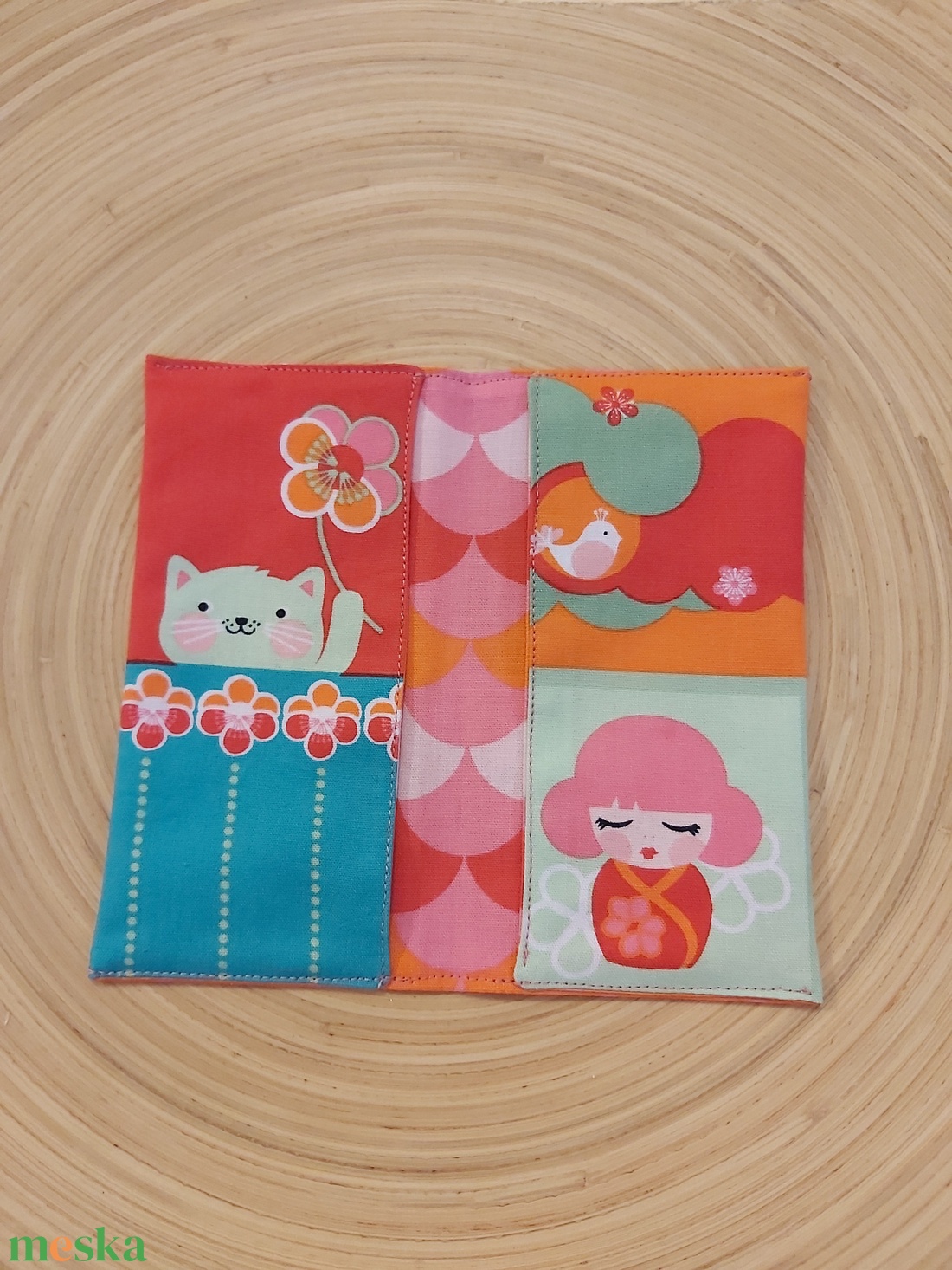 Kokeshi mintás papírzsebkendő tartó - táska & tok - pénztárca & más tok - zsebkendőtartó tok - Meska.hu Kokeshi mintás papírzsebkendő tartó - táska & tok - pénztárca & más tok - zsebkendőtartó tok - Meska.hu