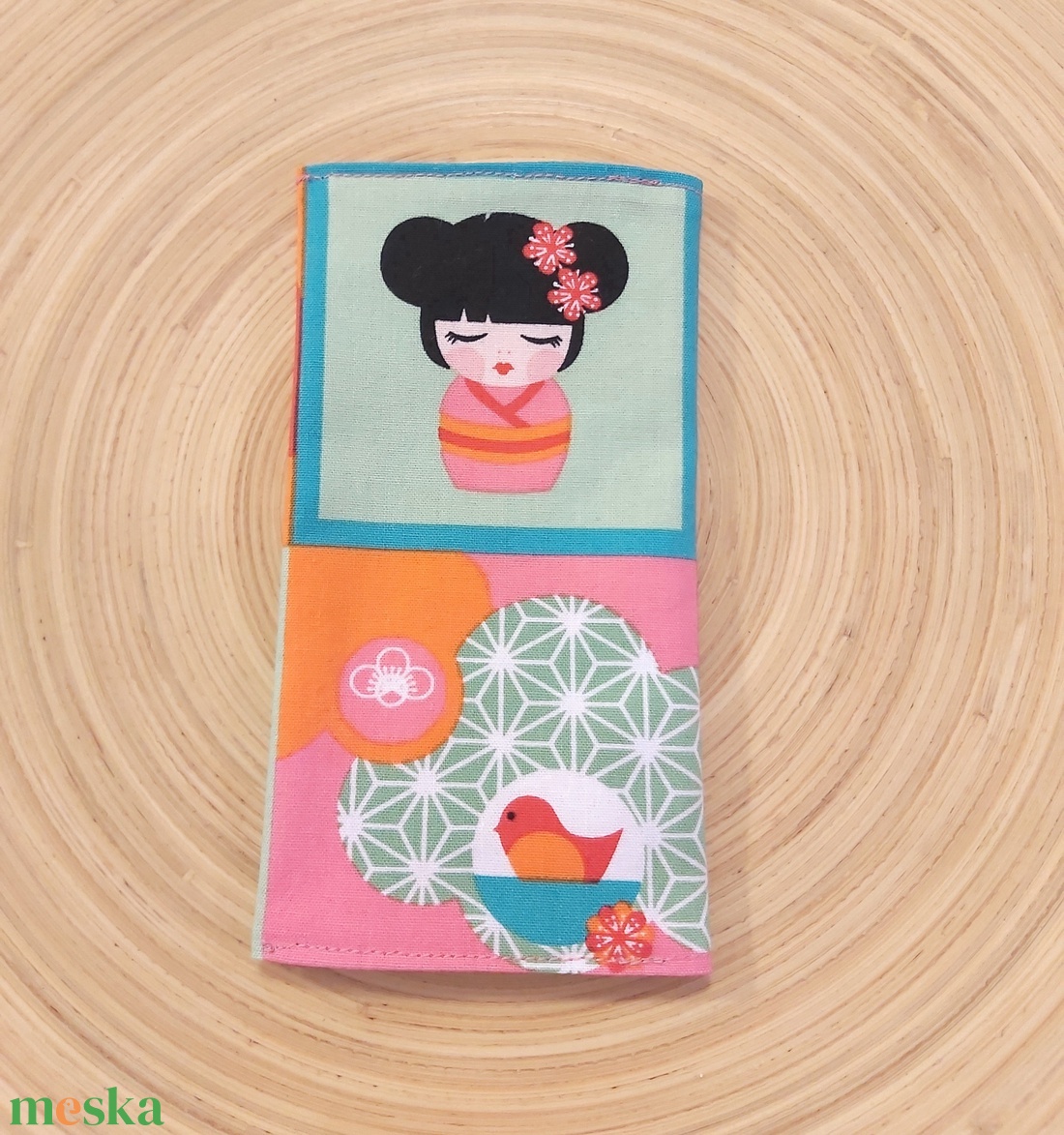 Kokeshi mintás papírzsebkendő tartó - táska & tok - pénztárca & más tok - zsebkendőtartó tok - Meska.hu Kokeshi mintás papírzsebkendő tartó - táska & tok - pénztárca & más tok - zsebkendőtartó tok - Meska.hu