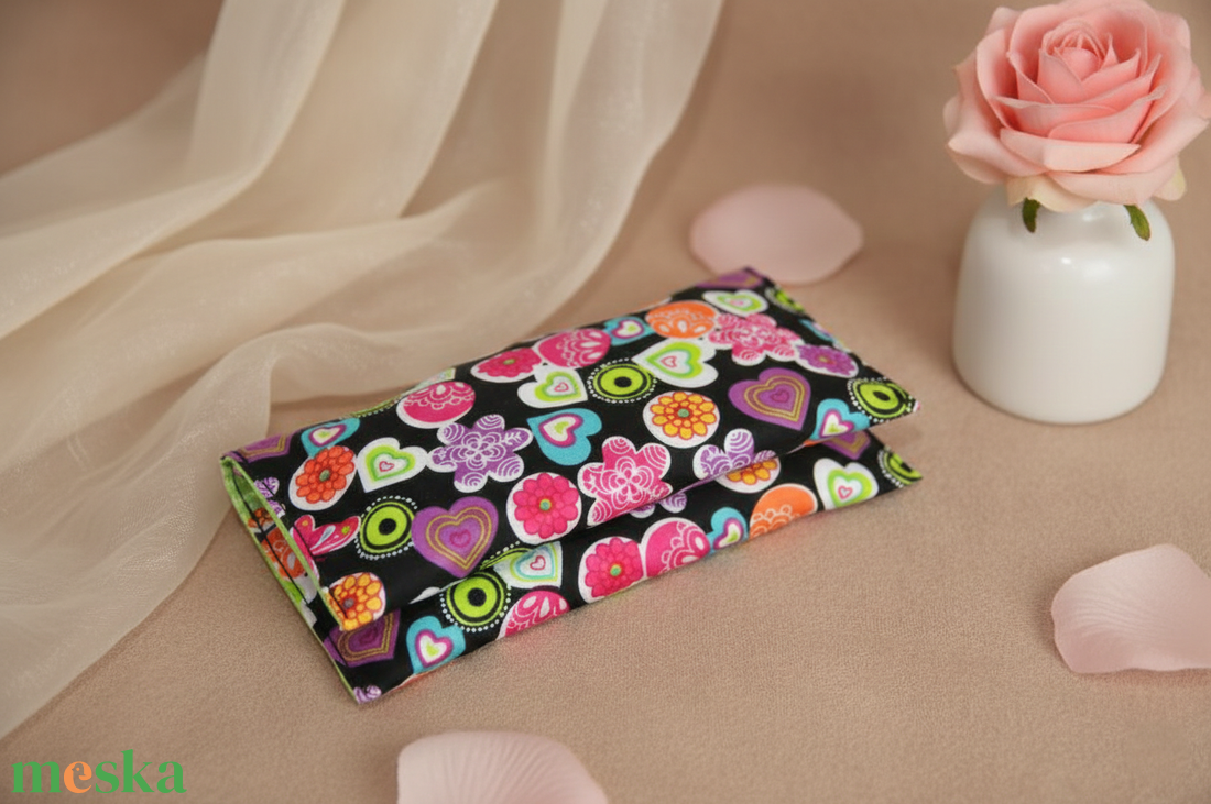 Papírzsebkendő tartó lepkés színes - táska & tok - pénztárca & más tok - zsebkendőtartó tok - Meska.hu