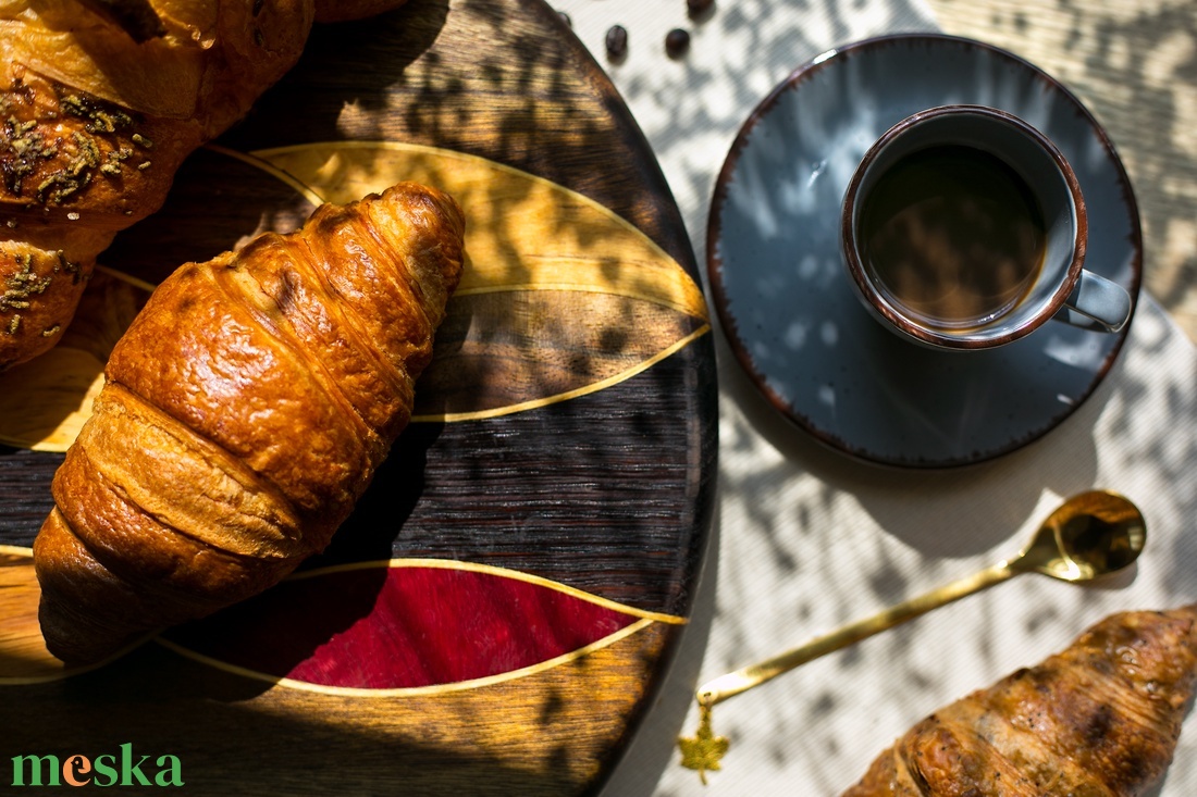 Fa forgóasztal (345mm) - Lazy Susan turntable � Luigiwood - otthon & életmód - konyhafelszerelés, tálalás - sütés, főzés - edényalátét - Meska.hu