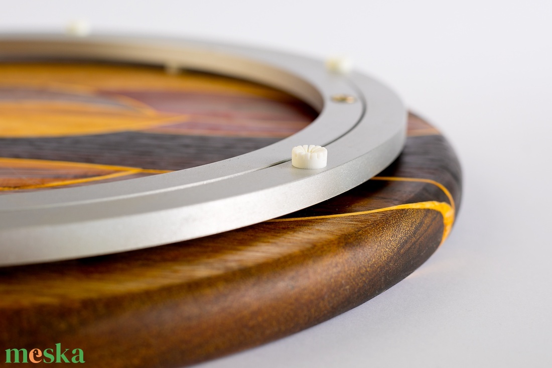 Fa forgóasztal (345mm) - Lazy Susan turntable � Luigiwood - otthon & életmód - konyhafelszerelés, tálalás - sütés, főzés - edényalátét - Meska.hu