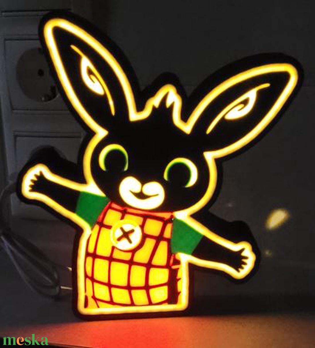 Bing nyuszi éjjeli lámpa - otthon & életmód - lámpa - hangulatlámpa - Meska.hu