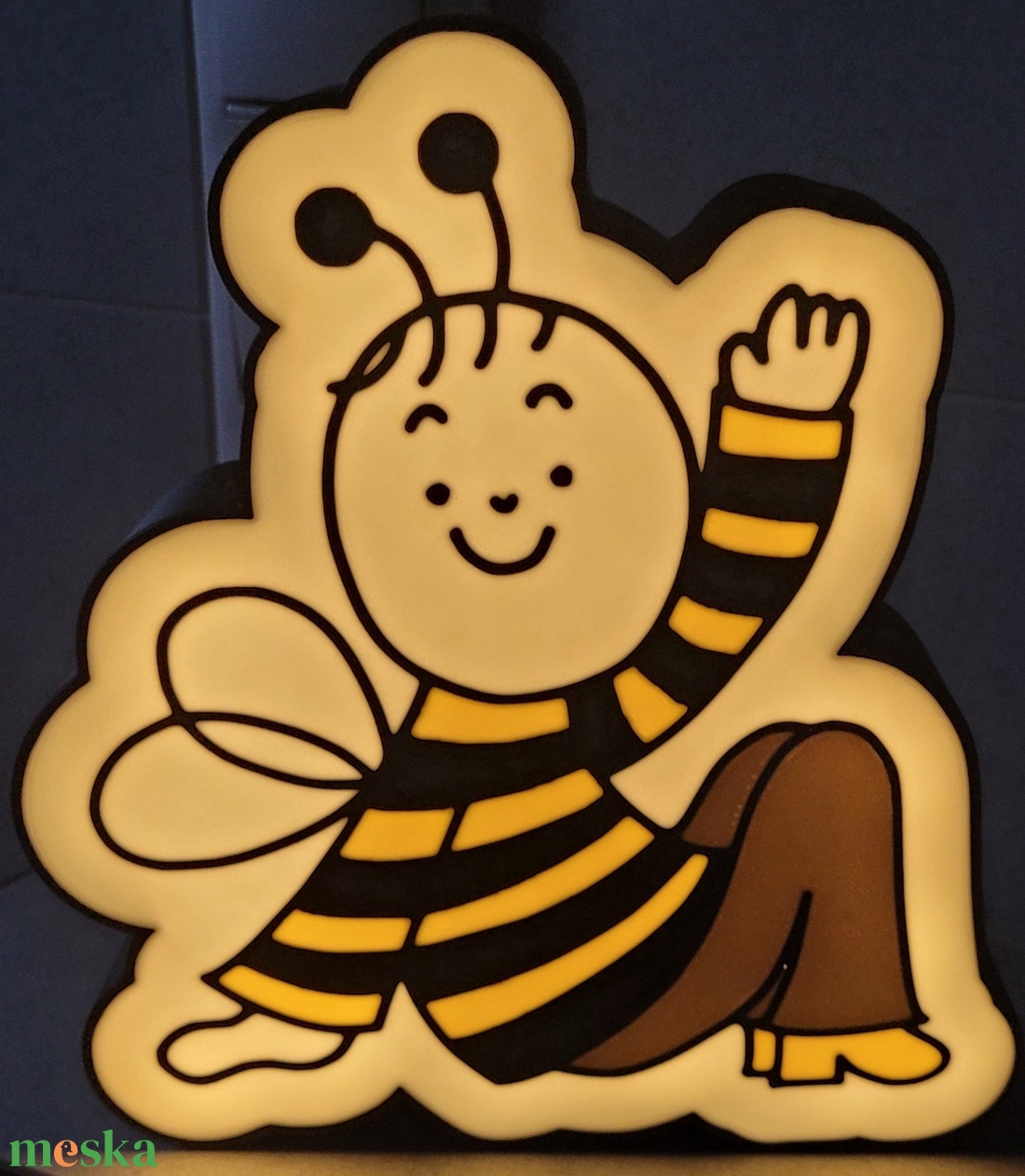 Baltazár (Bogyó és Babóca) éjjeli lámpa - baba - mama - babaszoba dekoráció - éjszakai fény - Meska.hu