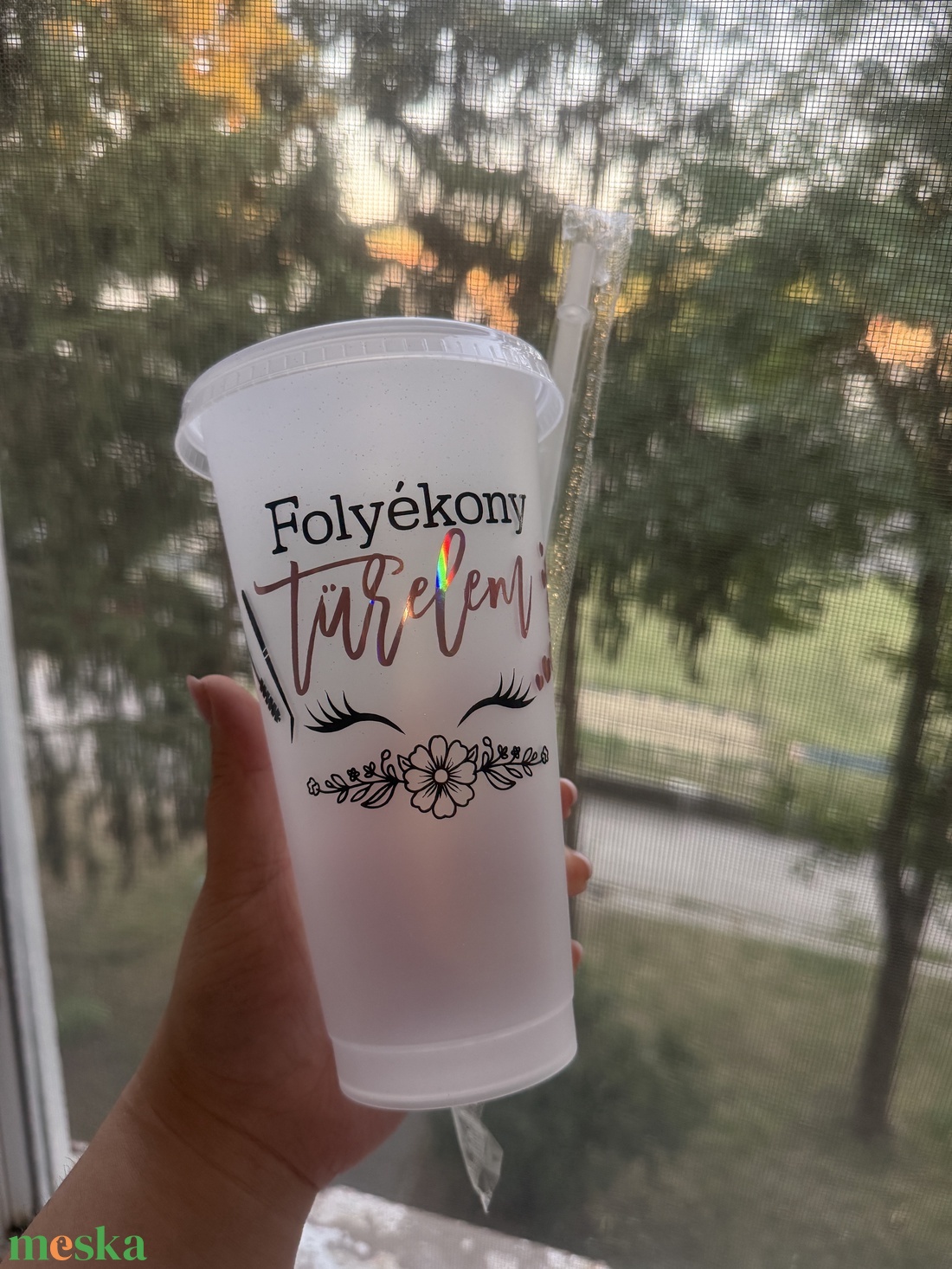 Muanyag szivoszalas pohár  - otthon & életmód - konyhafelszerelés, tálalás - tálalás - pohár - Meska.hu